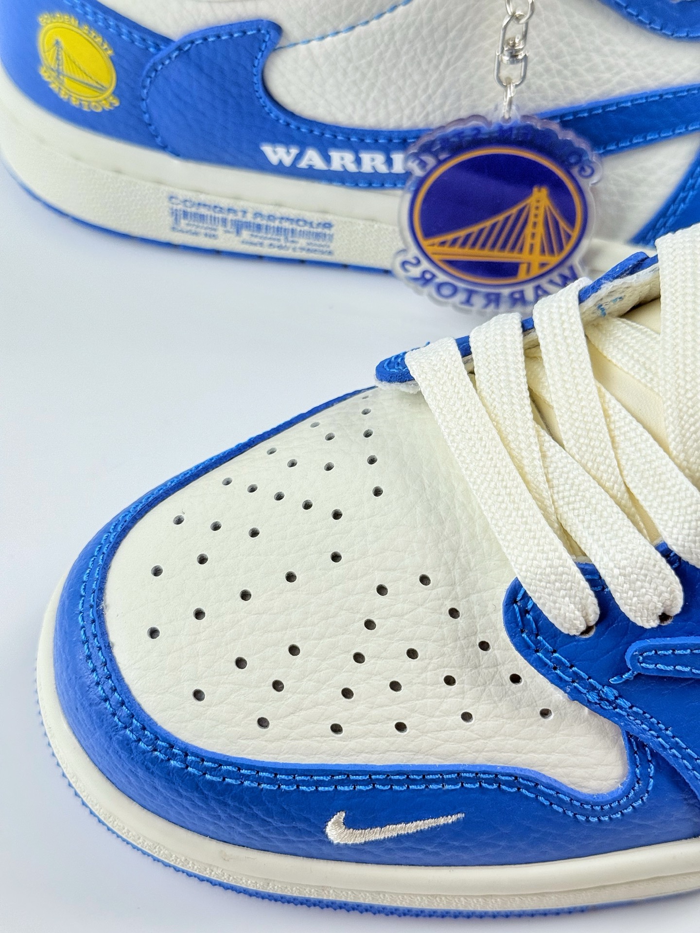 260 Travis Scott x Nike Air Jordan 1 Low x WARRIORS Air Jordan 1 Low 反转金州勇士蓝白小勾倒钩 SC9207-025