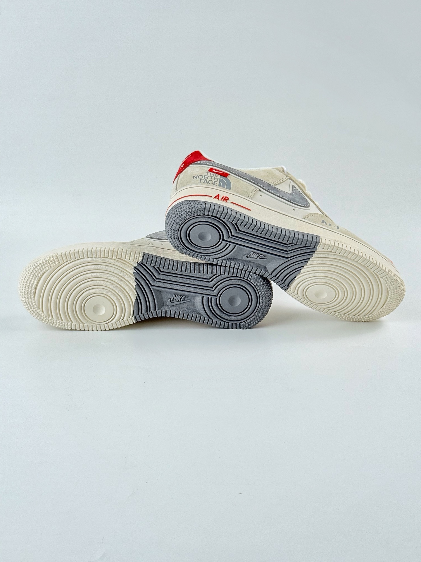 Nike Air Force 1 Low 07 x The North Face 米白灰小勾 YX5066-311