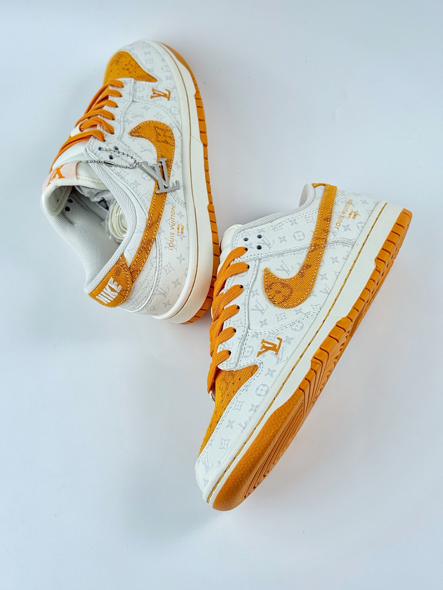 Nike SB Dunk Low x Louis Vuitton 白黄 SC9772-803