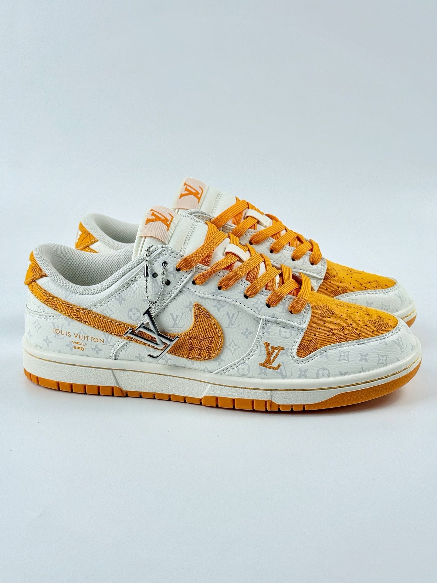 Nike SB Dunk Low x Louis Vuitton 白黄 SC9772-803