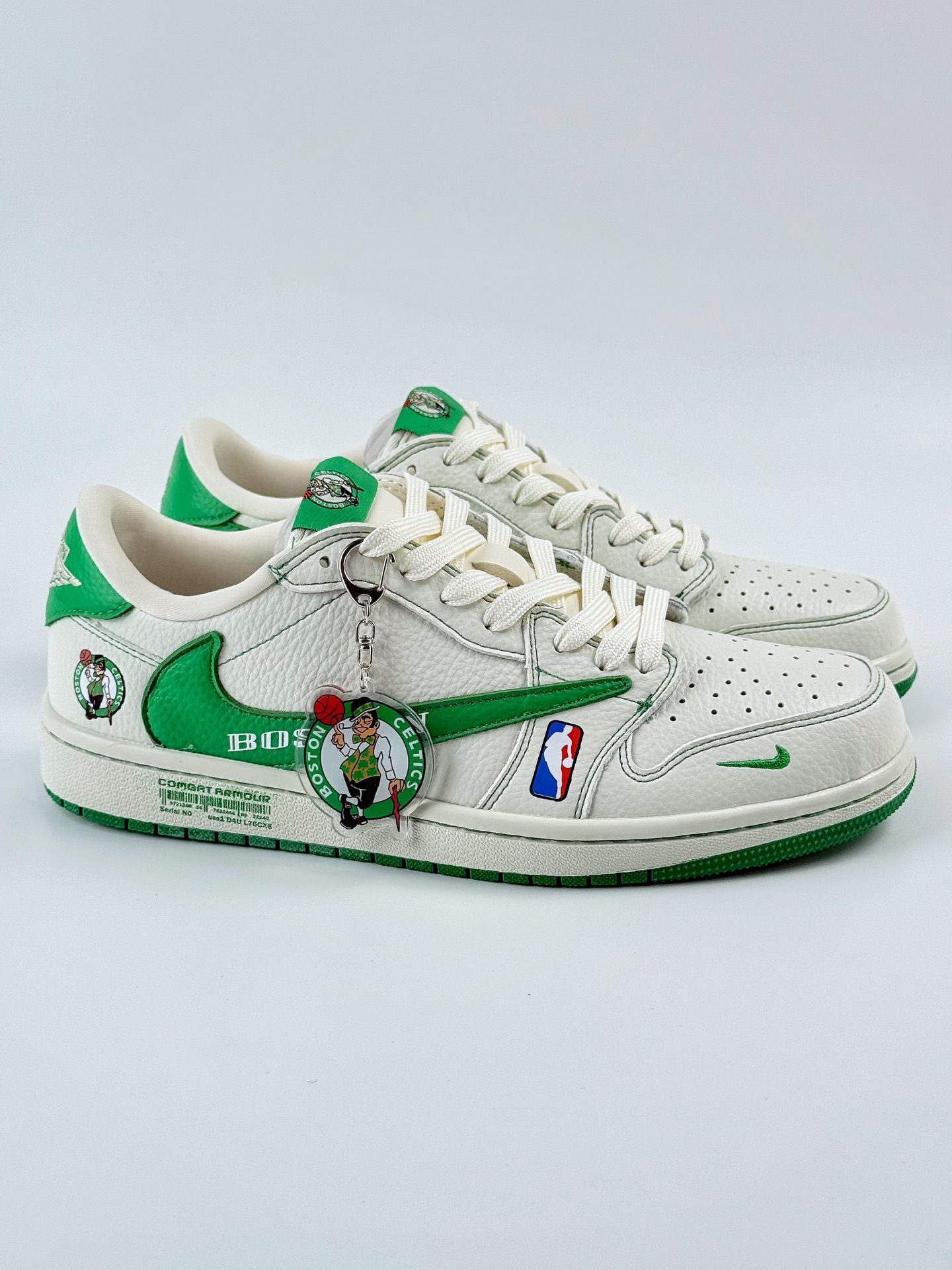 Travis Scott x Nike Air Jordan 1 Low x WARRIORS Air Jordan 1 Low 反转波士顿凯尔特人小勾倒钩 SC9207-030