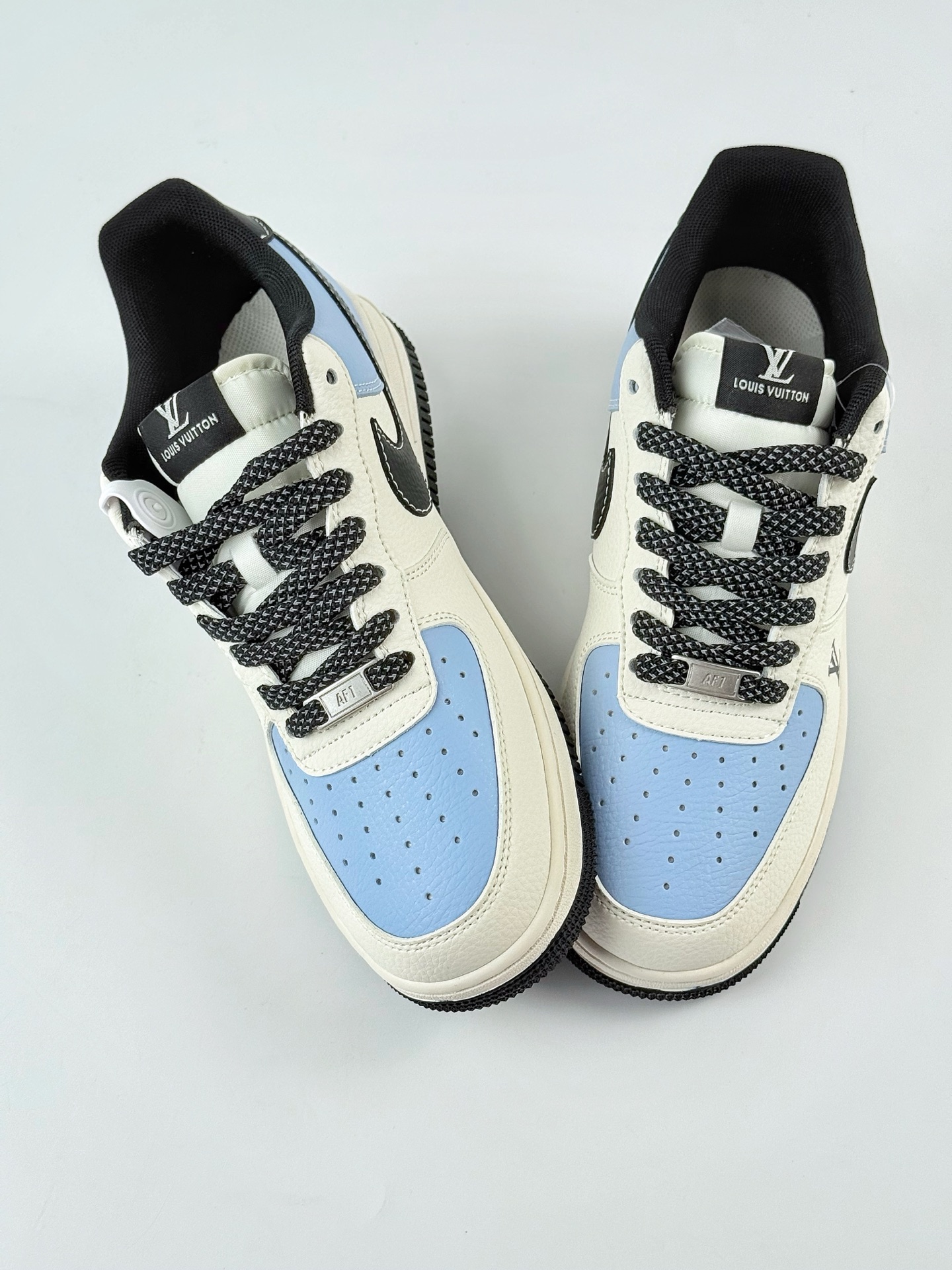 Nike Air Force 1 Low 07 x Louis Vuitton 白蓝满天星 JJ2508-712