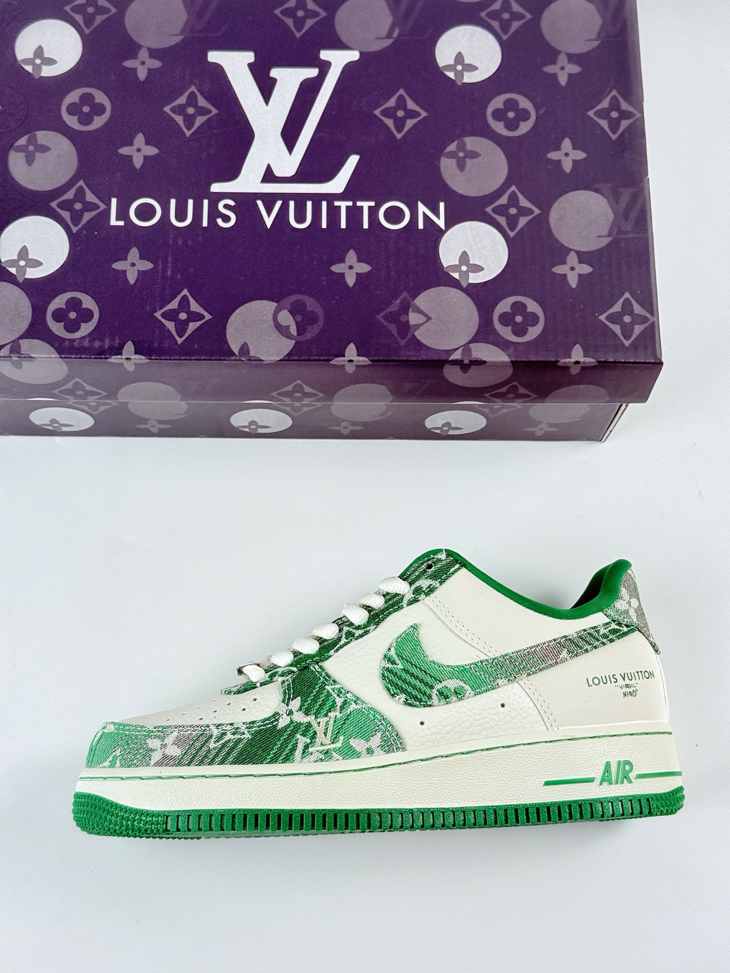 Nike Air Force 1 Low 07 x Louis Vuitton 白绿 SC9207-538