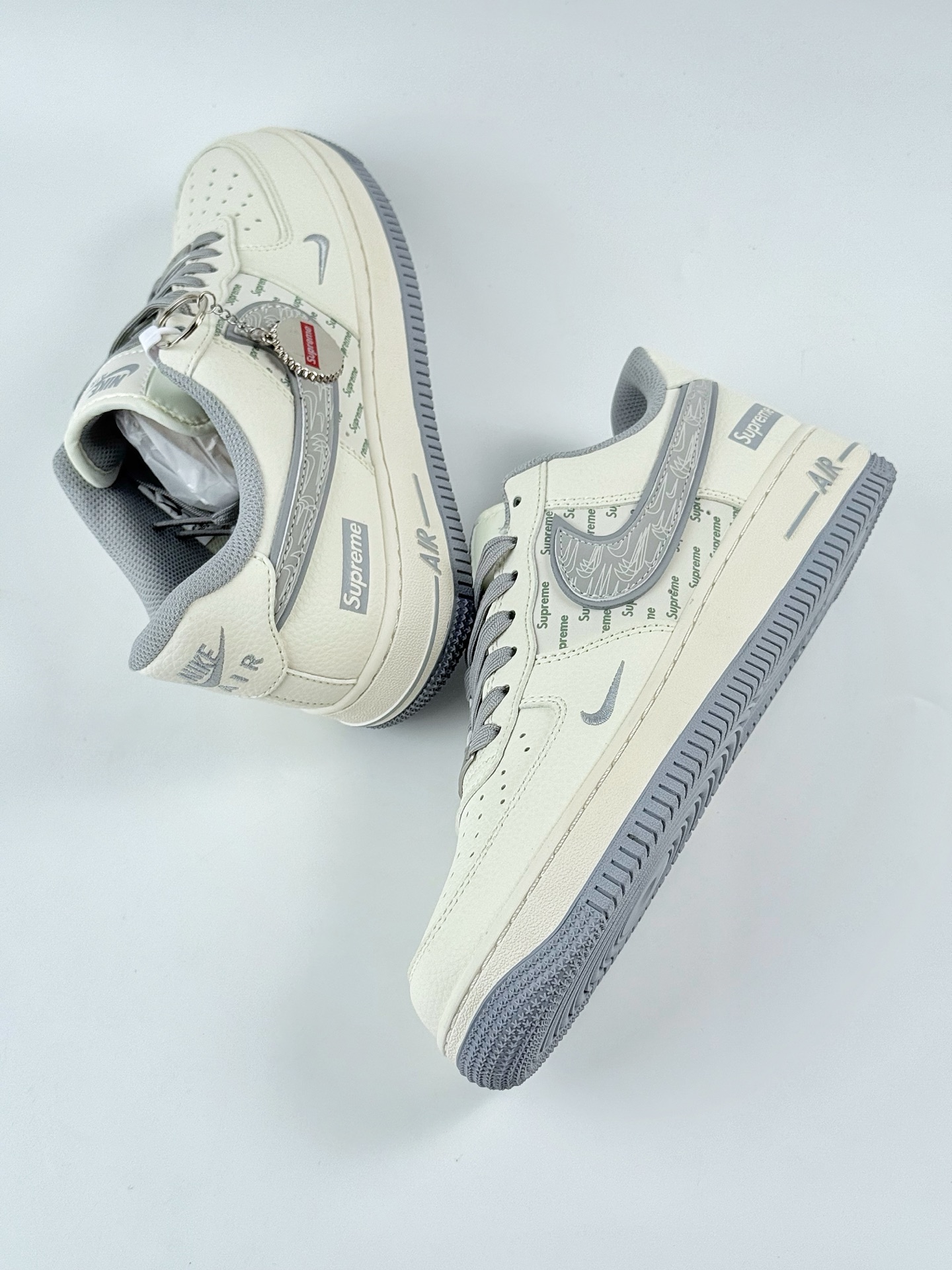 Nike Air Force 1 Low 07 x Supreme 白灰小勾 XX3168-147