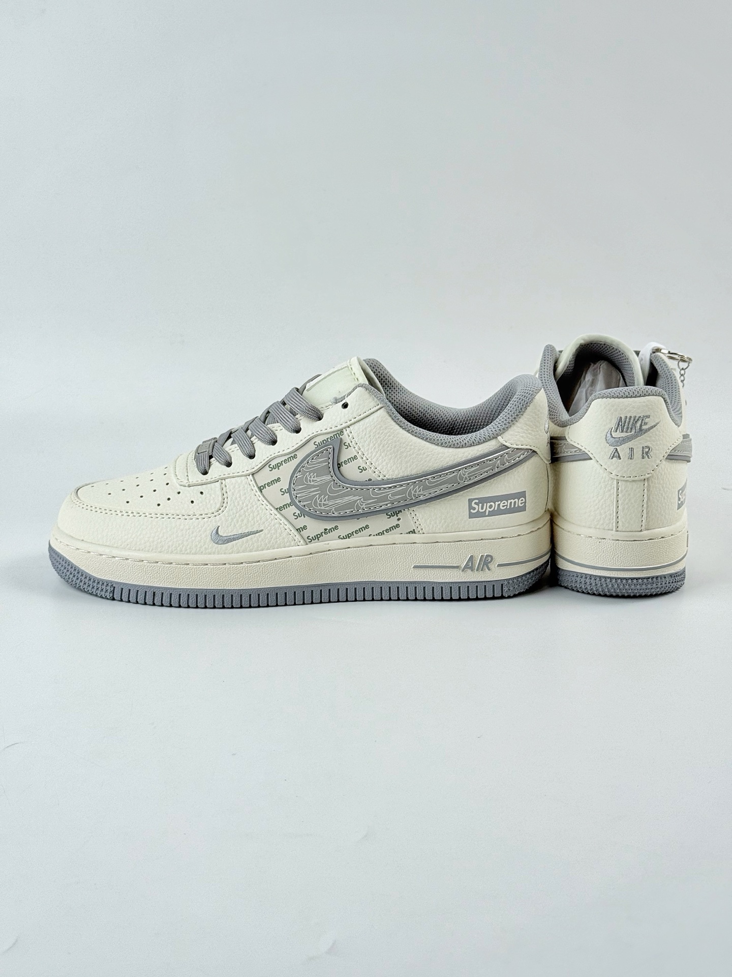 Nike Air Force 1 Low 07 x Supreme 白灰小勾 XX3168-147