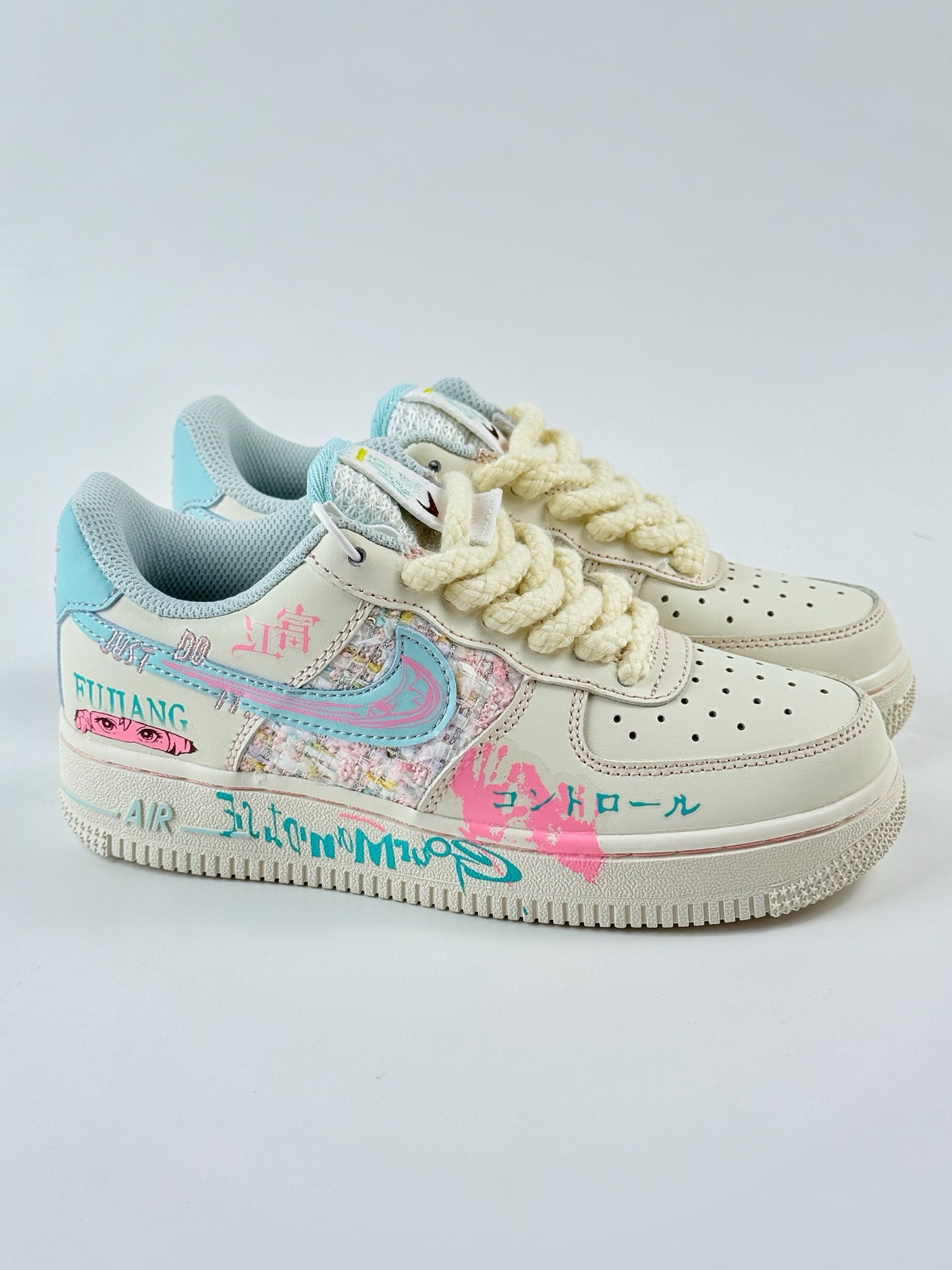 Nike Air Force 1 Low 07 白粉蓝 FJ7740-310