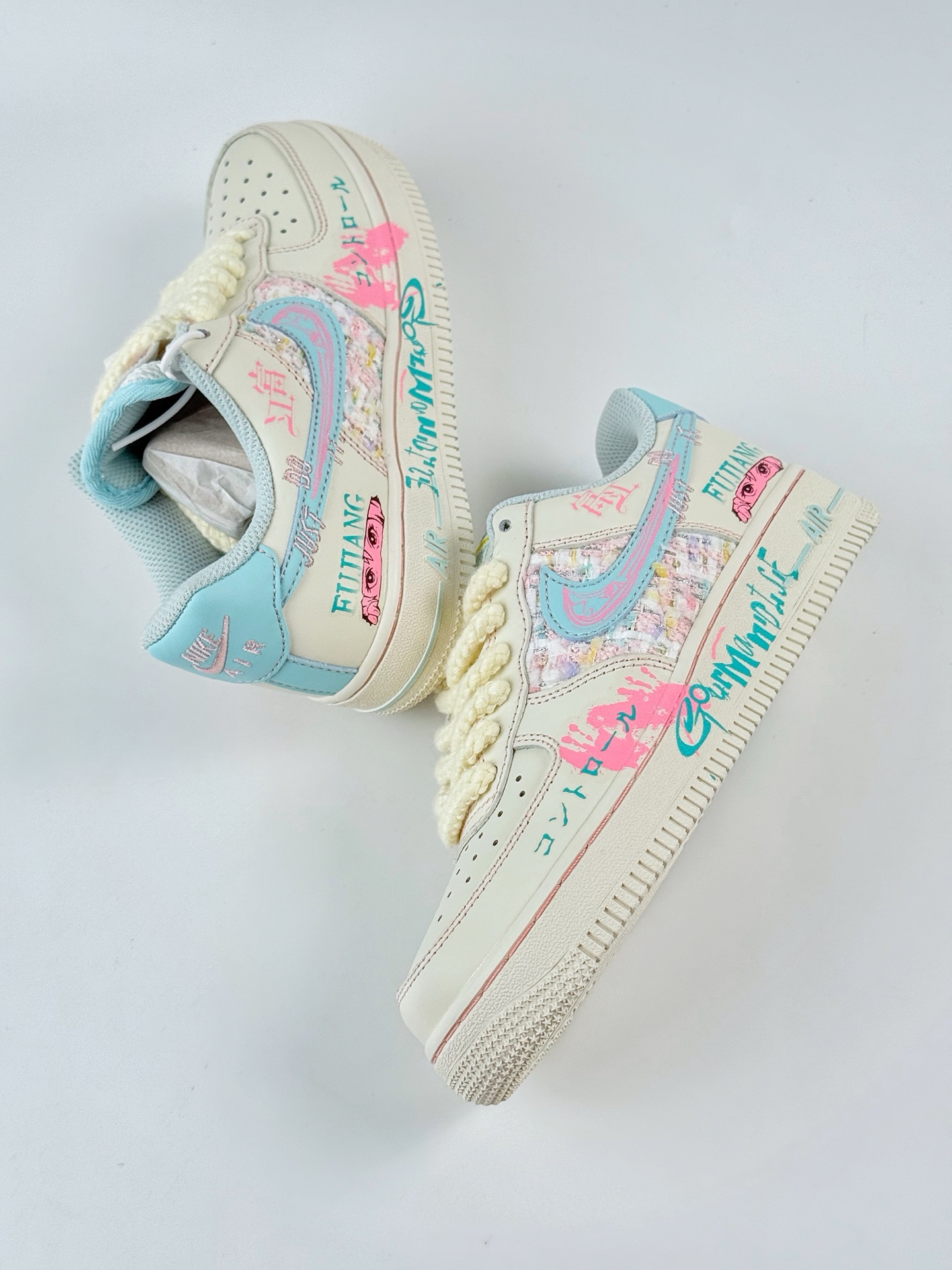 Nike Air Force 1 Low 07 白粉蓝 FJ7740-310