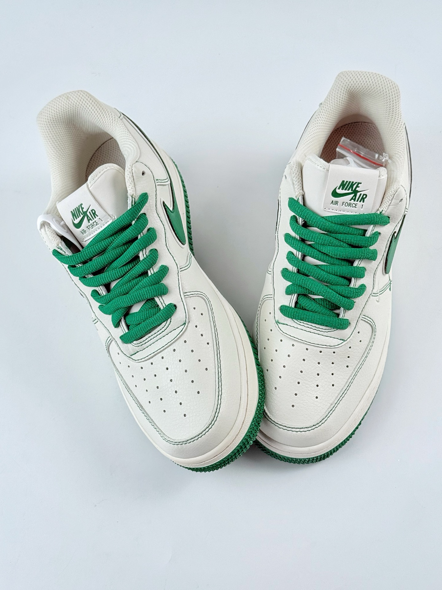 Nike Air Force 1 Low 07 x Balenciaga 白绿双小勾 FR0538-093