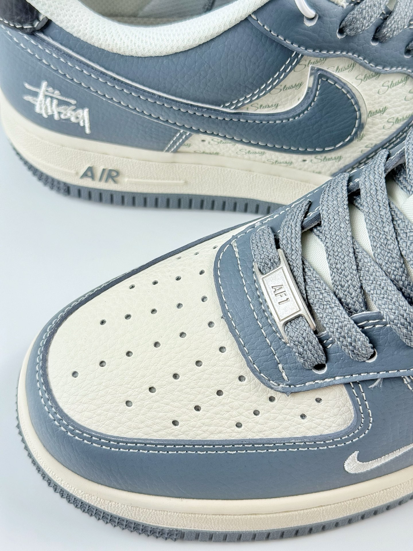 Nike Air Force 1 Low 07 x Stussy 蓝白小勾 XS1958-553