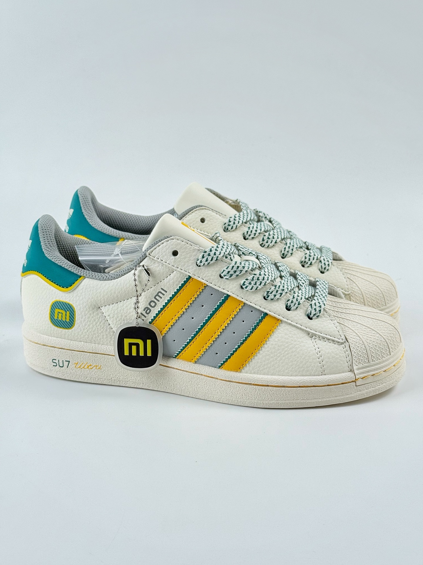 AD Originals Superstar x SU7 Ultra 82 贝壳头 白黄满天星 JY8917
