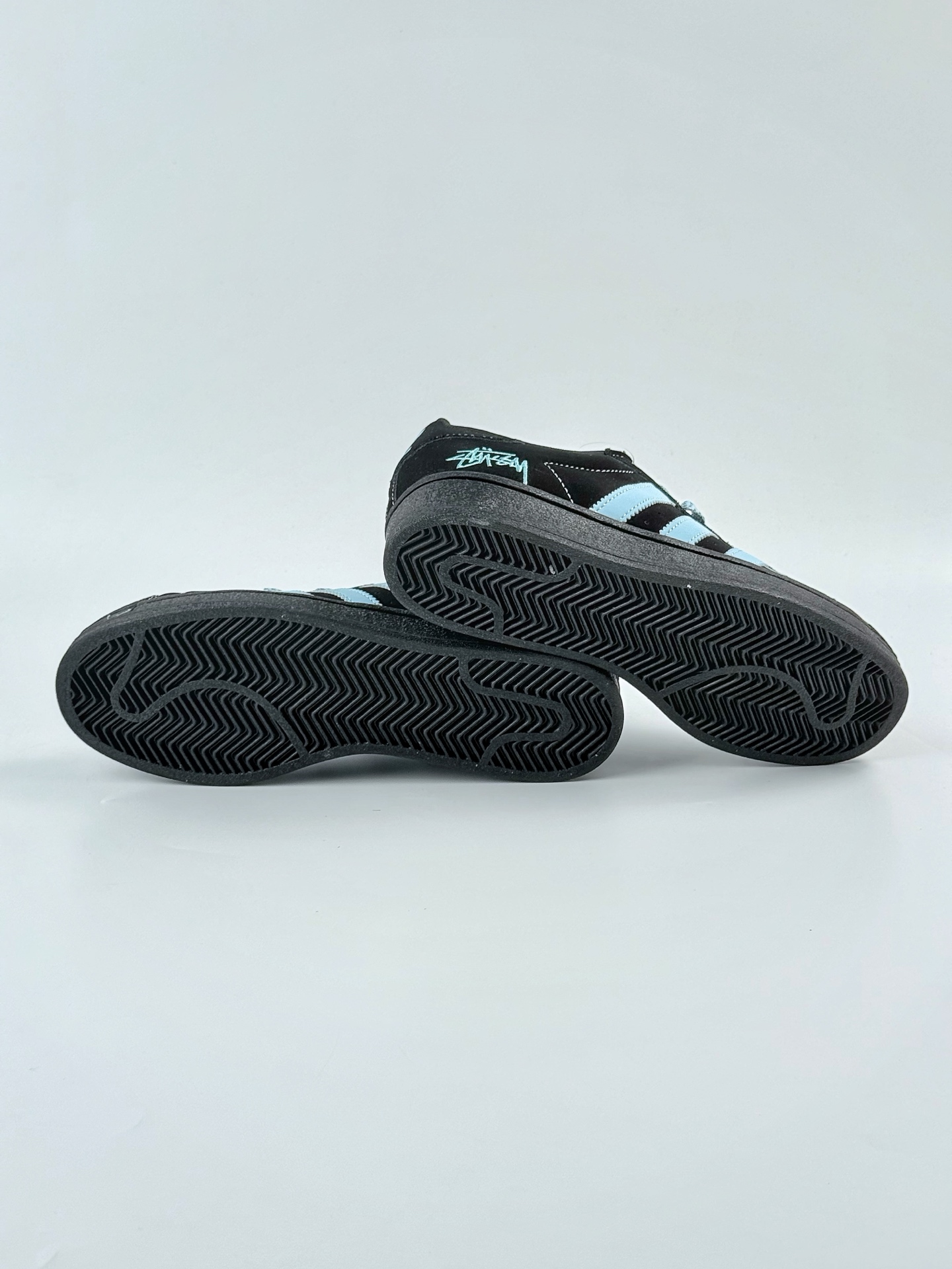 AD Originals Superstar x Stussy 黑蓝 XS0014