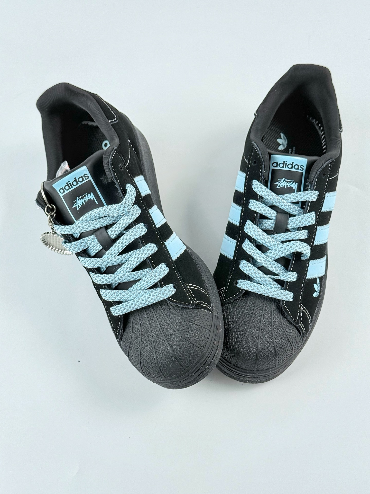 AD Originals Superstar x Stussy 黑蓝 XS0014
