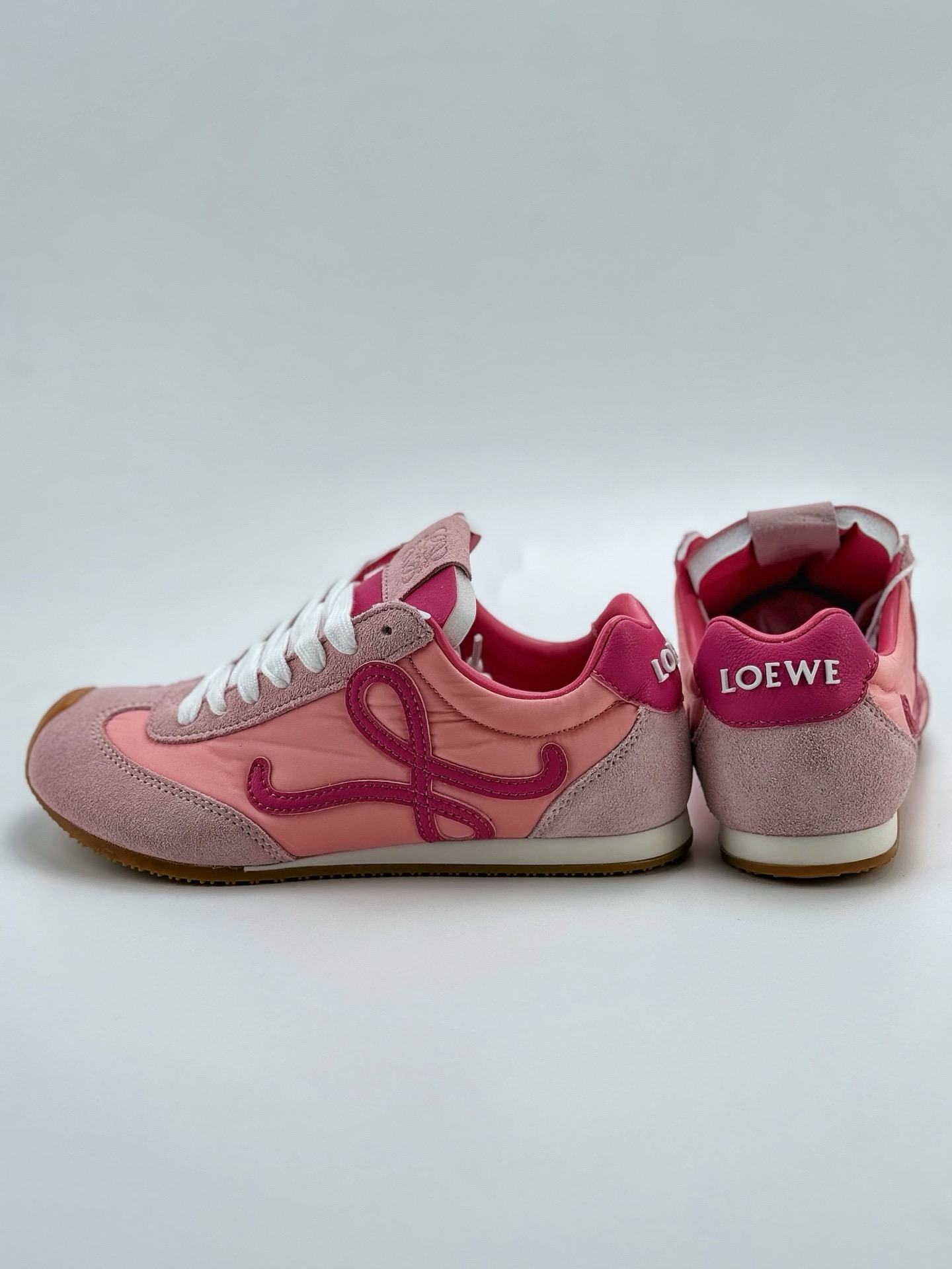 配件+10 罗意威Loewe Ballet Runner 2.0 Sneakers 芭蕾舞2.0系列阿甘复古风德训薄底百搭休闲运动鞋
