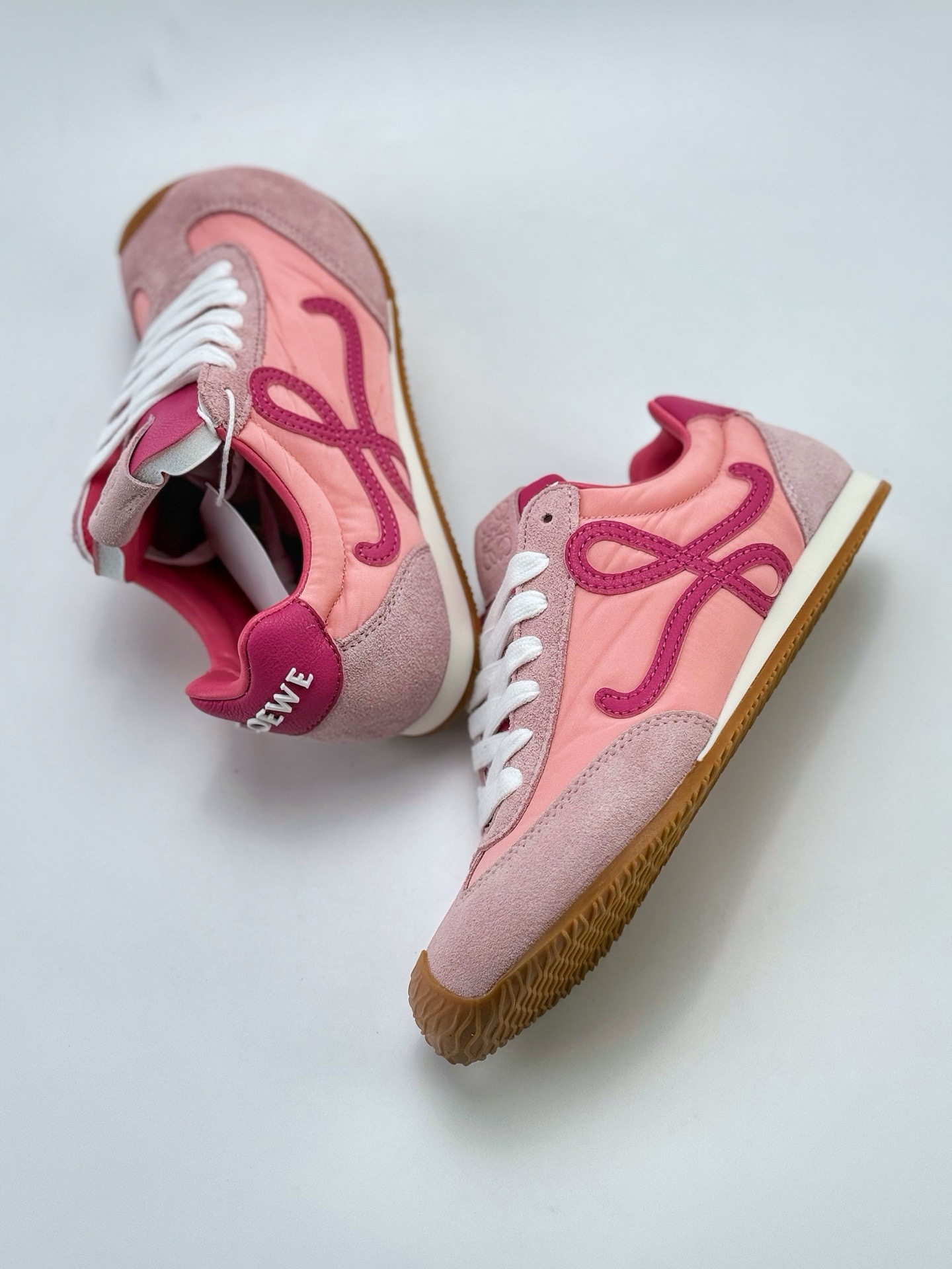 配件+10 罗意威Loewe Ballet Runner 2.0 Sneakers 芭蕾舞2.0系列阿甘复古风德训薄底百搭休闲运动鞋