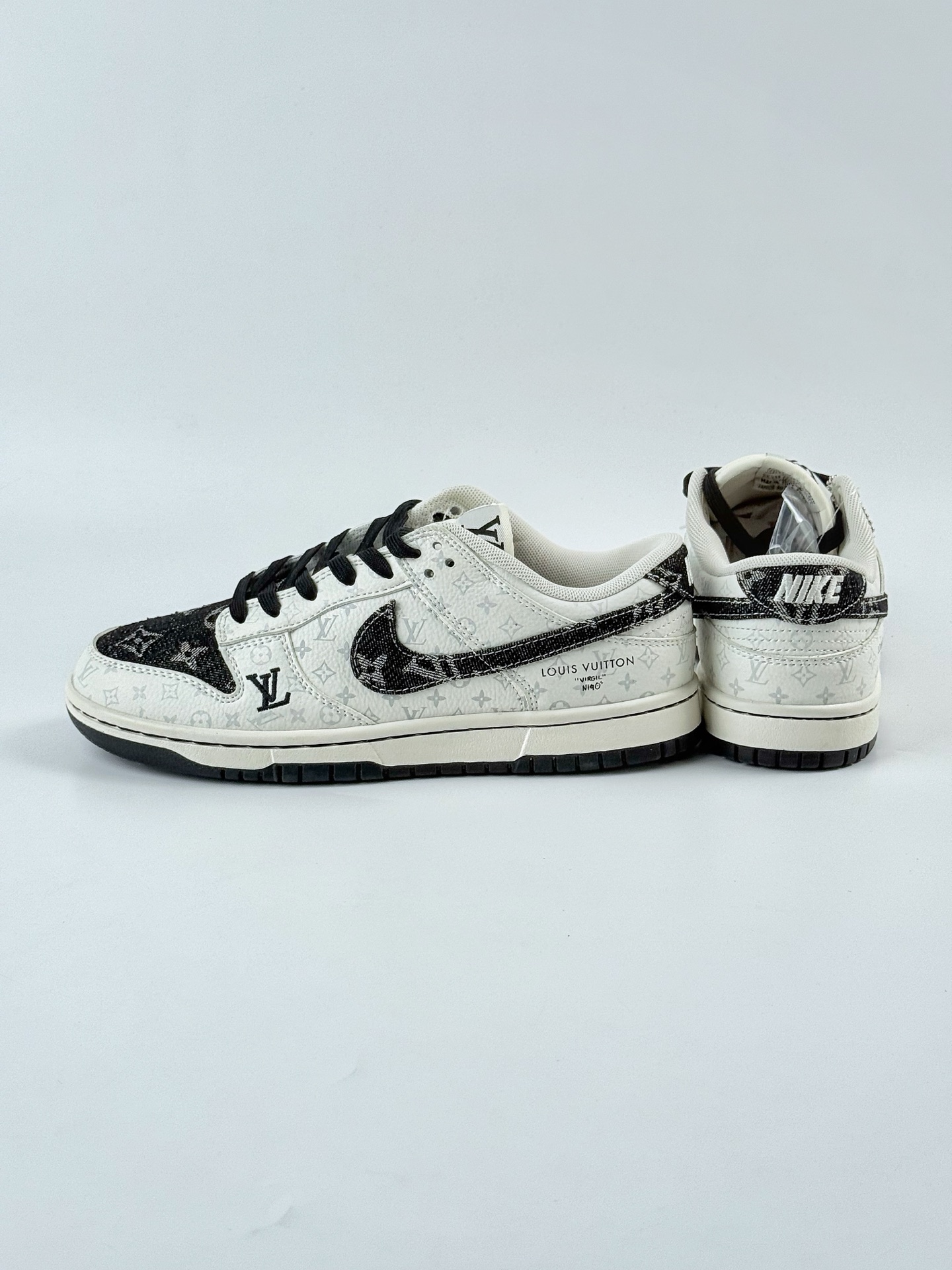 Nike SB Dunk Low x Louis Vuitton 白黑 SC9772-804
