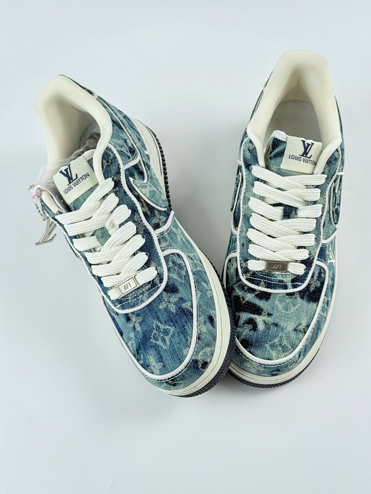 260 Nike Air Force 1 Low 07 x Louis Vuitton 牛仔蓝 SC9207-533