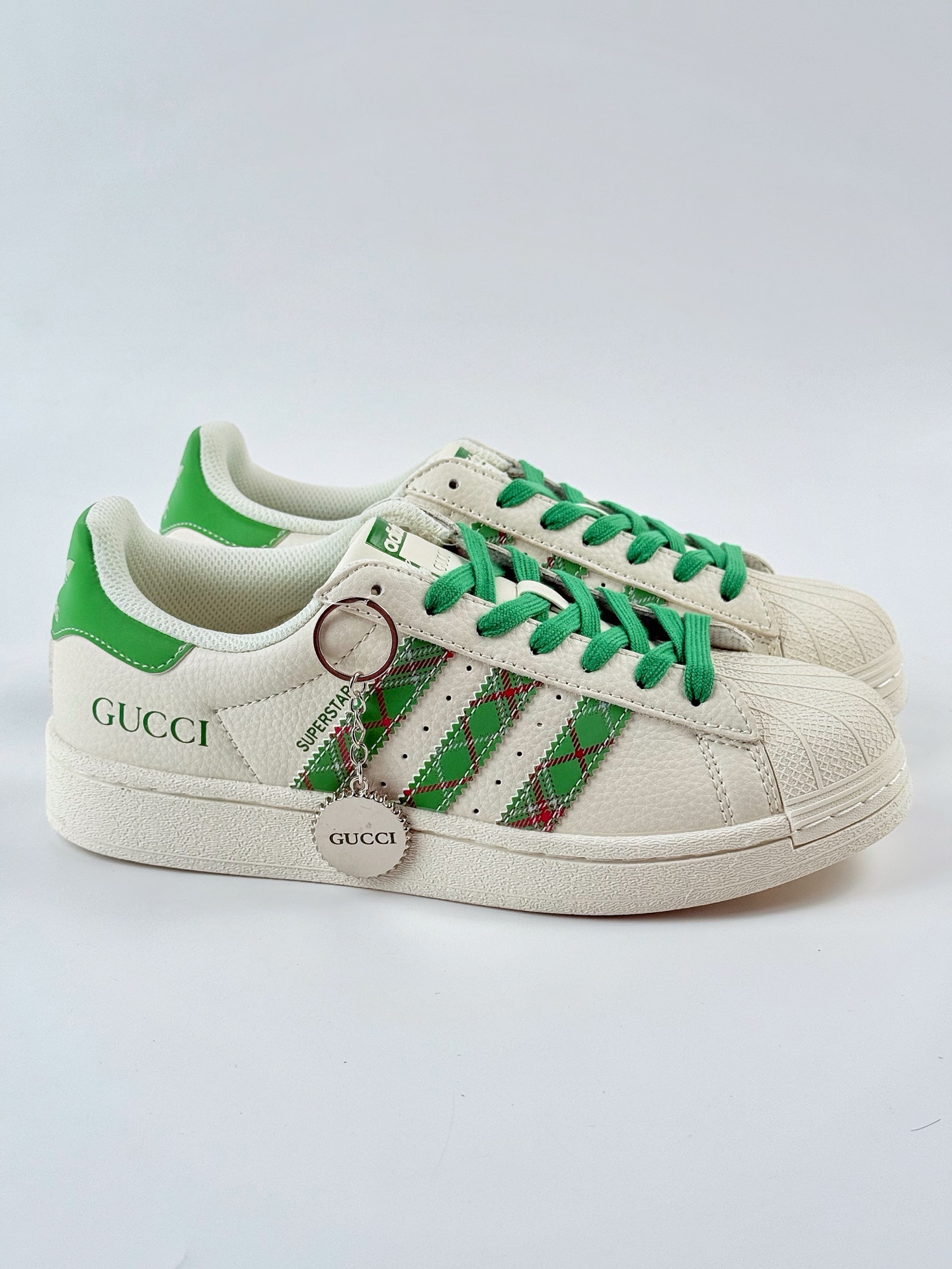 220 AD Originals Superstar x GUCCI 白绿 XG0003