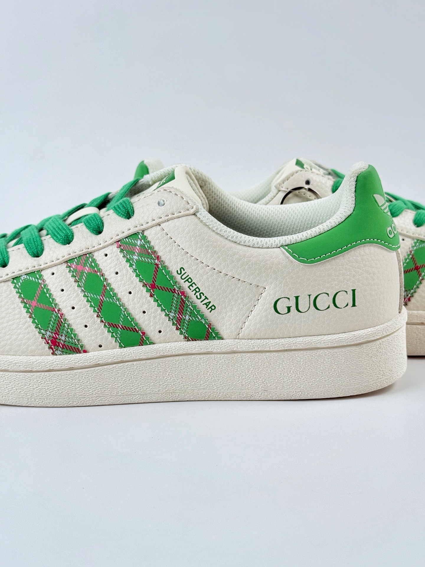 220 AD Originals Superstar x GUCCI 白绿 XG0003
