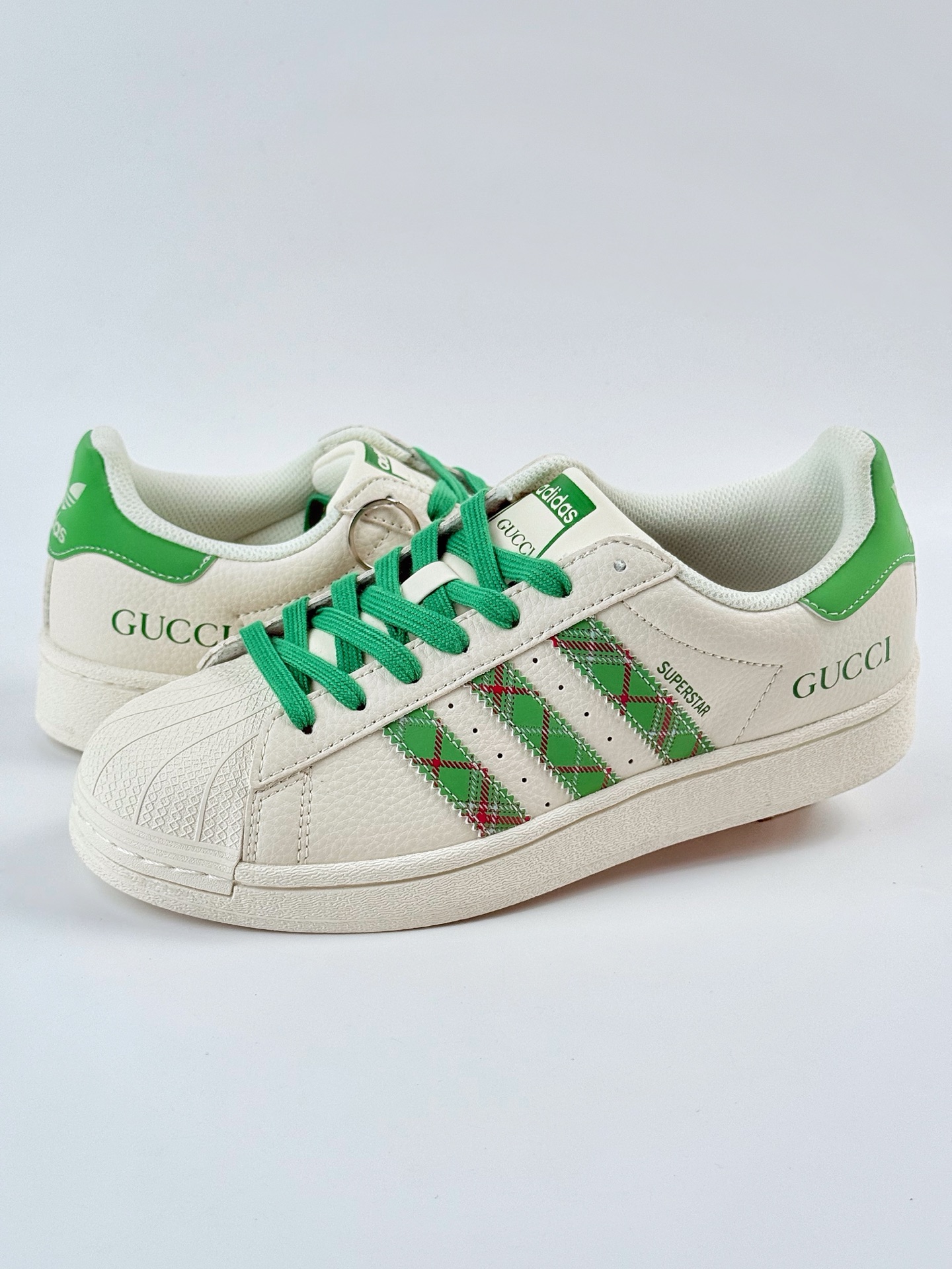 220 AD Originals Superstar x GUCCI 白绿 XG0003