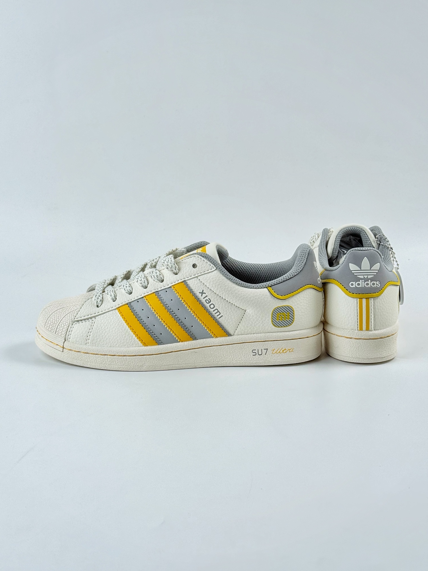 220 AD Originals Superstar x SU7 Ultra 82 贝壳头 白灰黄满天星 JY8917