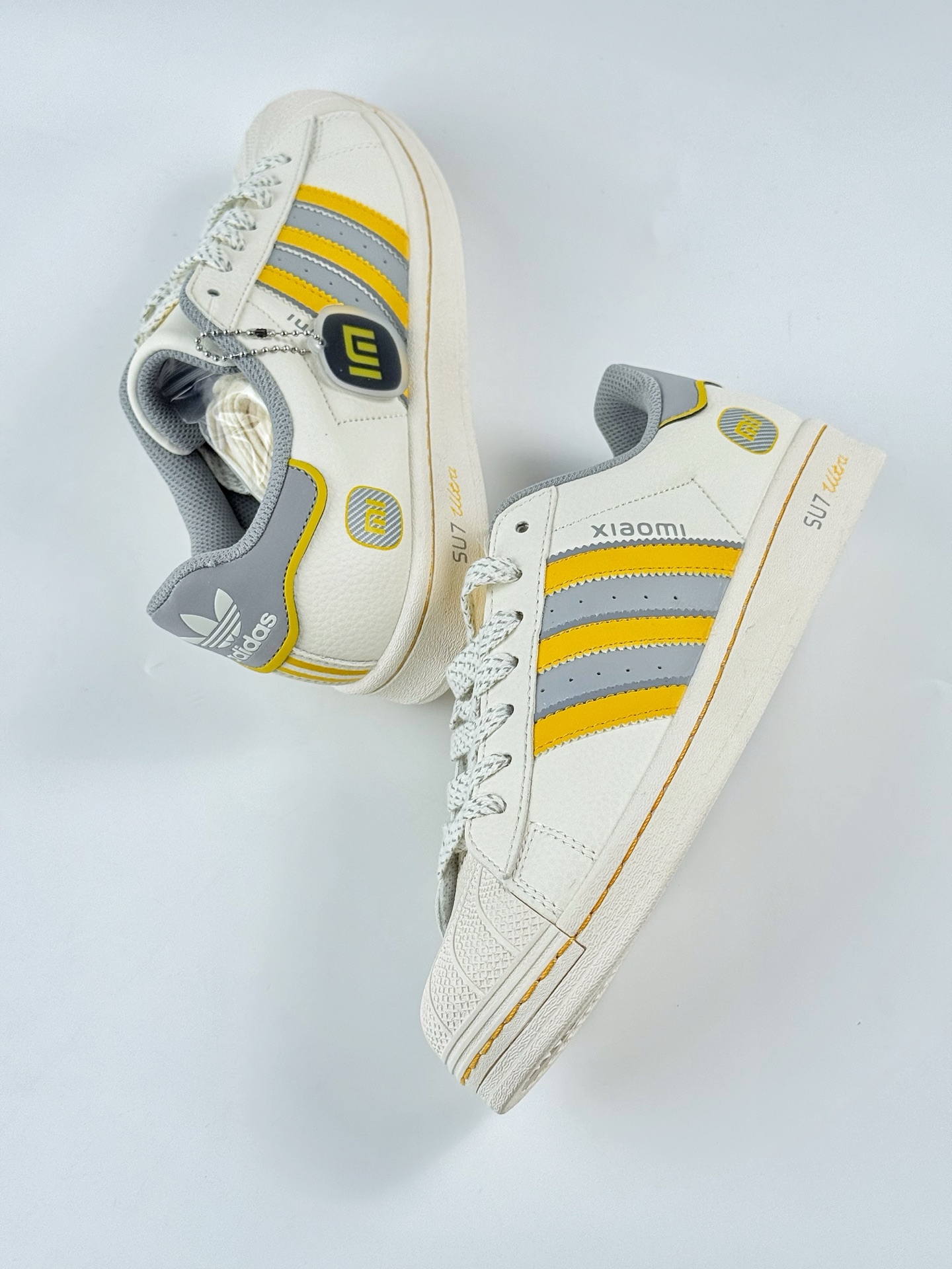 220 AD Originals Superstar x SU7 Ultra 82 贝壳头 白灰黄满天星 JY8917