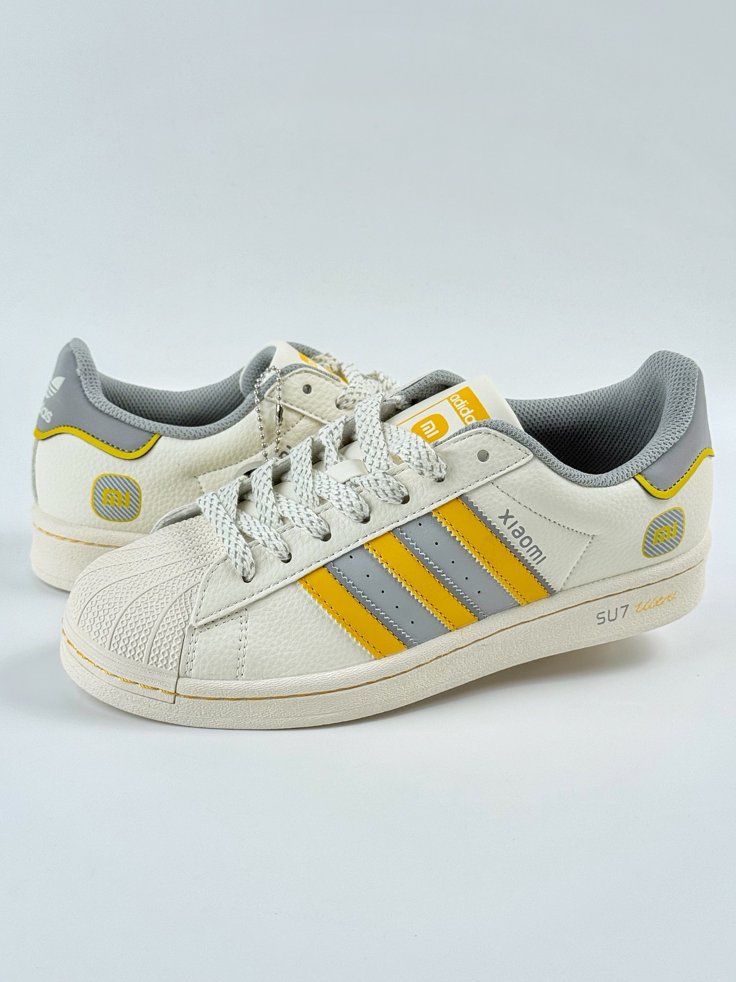 220 AD Originals Superstar x SU7 Ultra 82 贝壳头 白灰黄满天星 JY8917