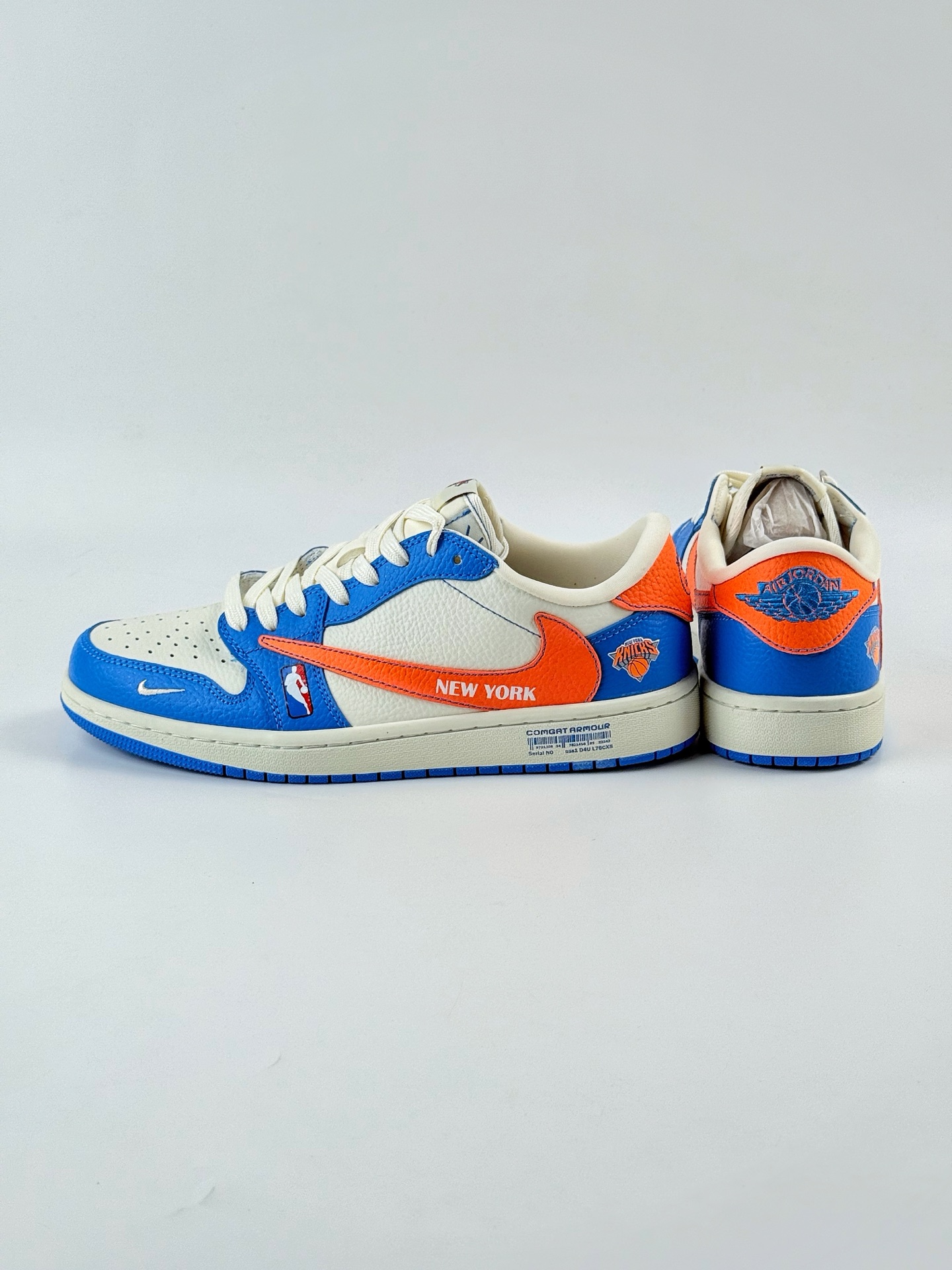 Travis Scott x Nike Air Jordan 1 Low x NEW YORK Air Jordan 1 Low 反转纽约尼克斯小勾倒钩 SC9207-028