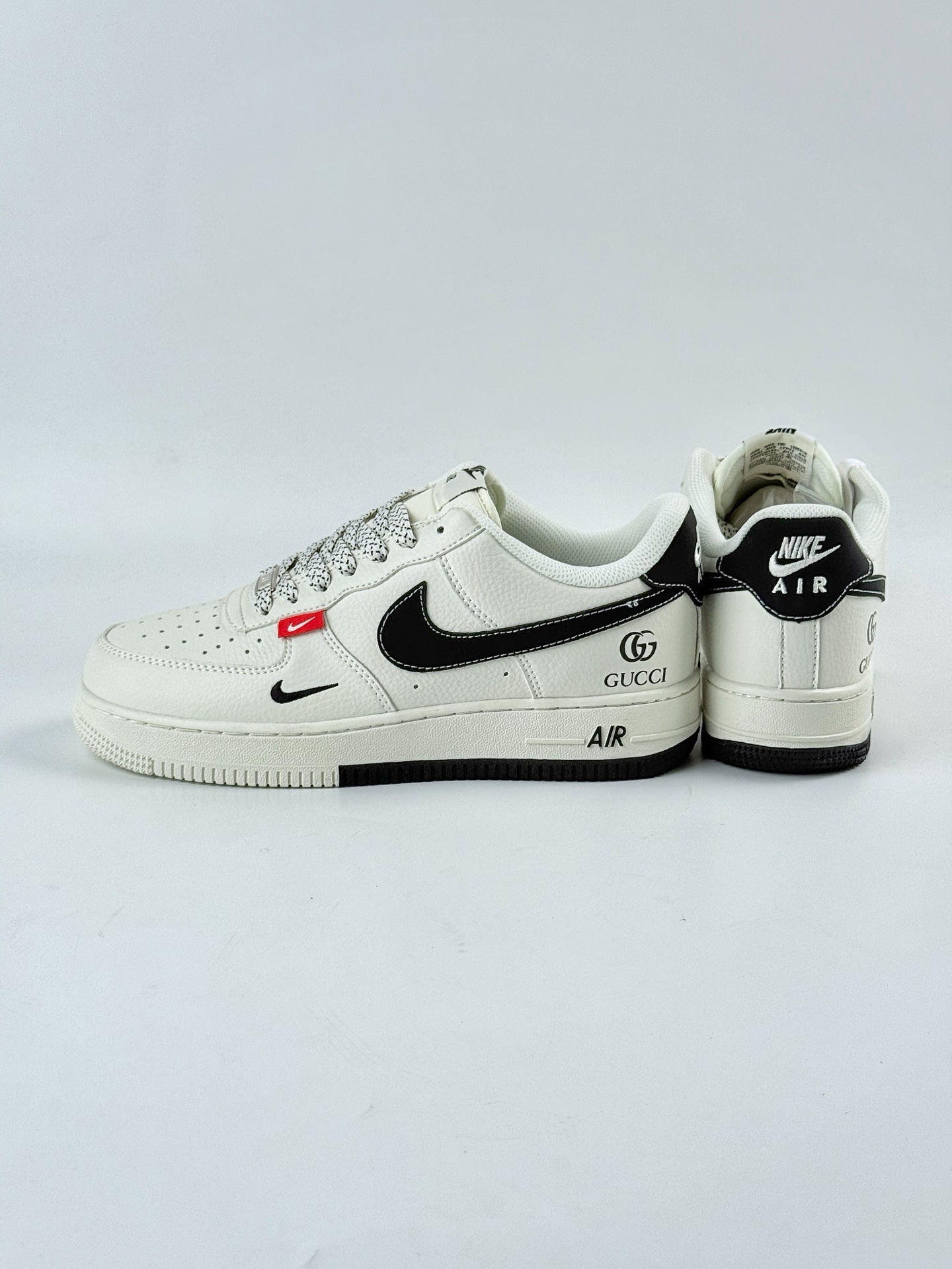 260 Nike Air Force 1 Low 07 x GUCCI 白黑小勾满天星 CS5288-009