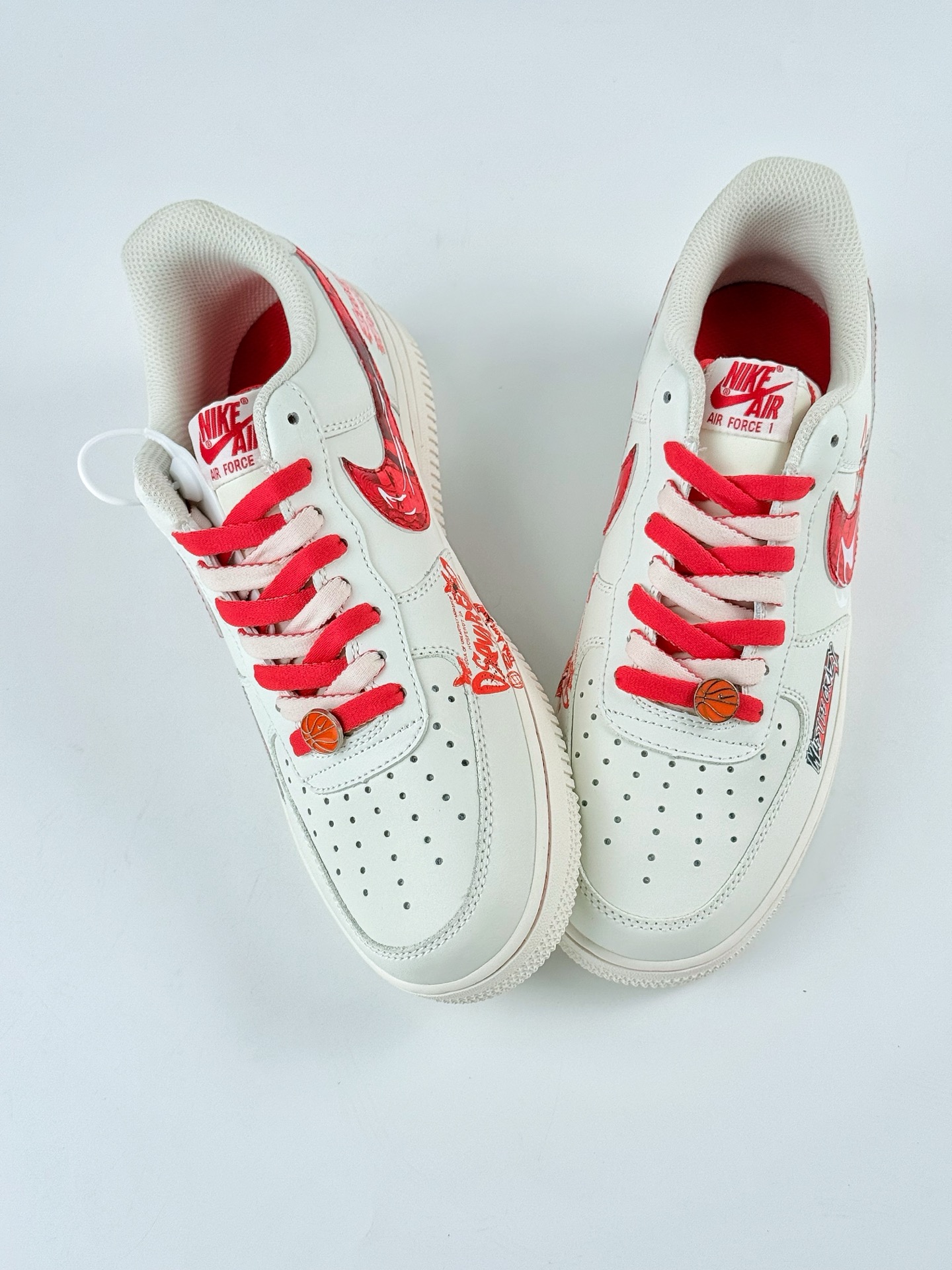 260 Nike Air Force 1 Low 07 x Brain 白红 SD2023-024