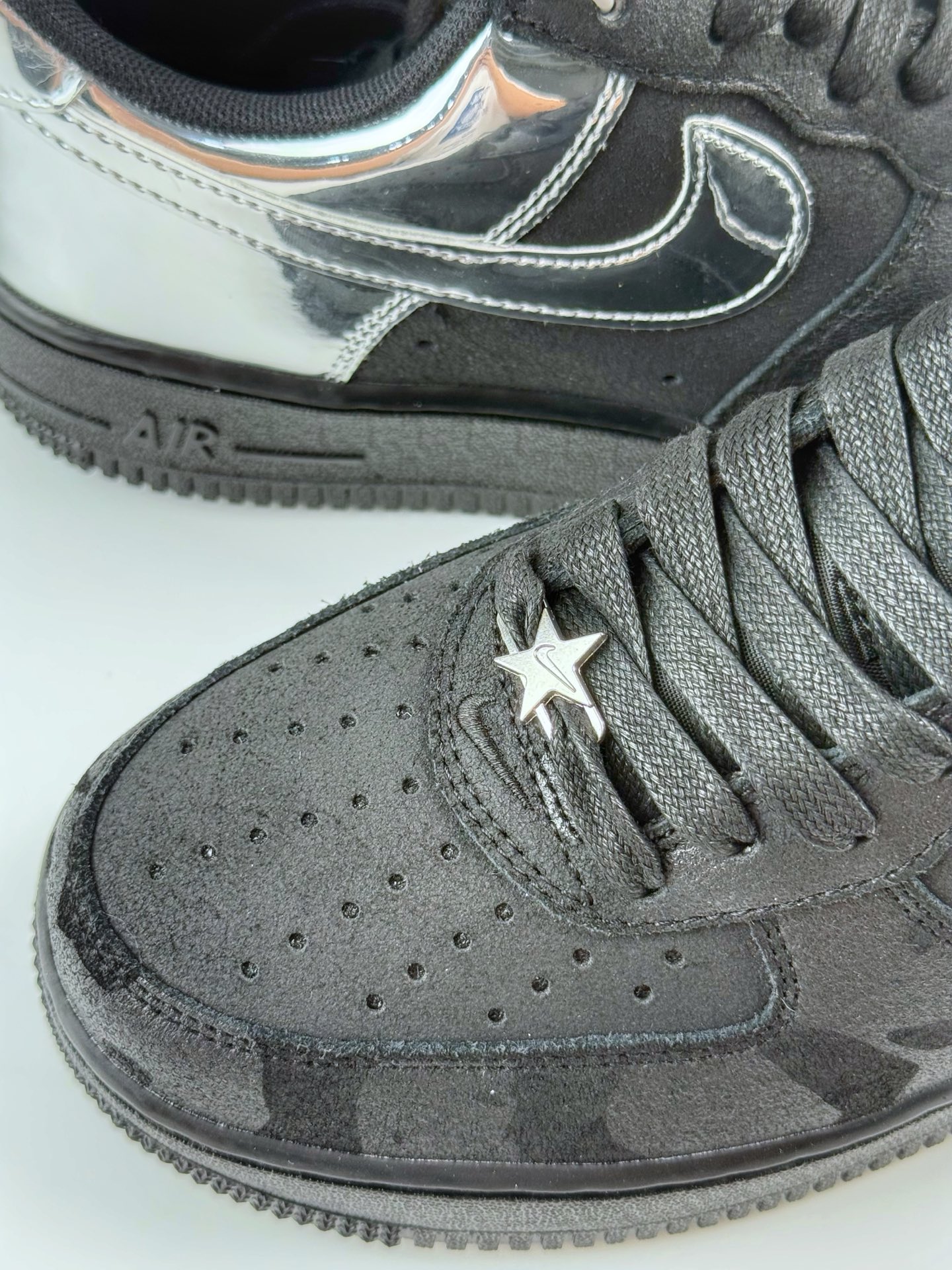 200 Nike Air Force 1 Low 07 黑银 HF2885-001