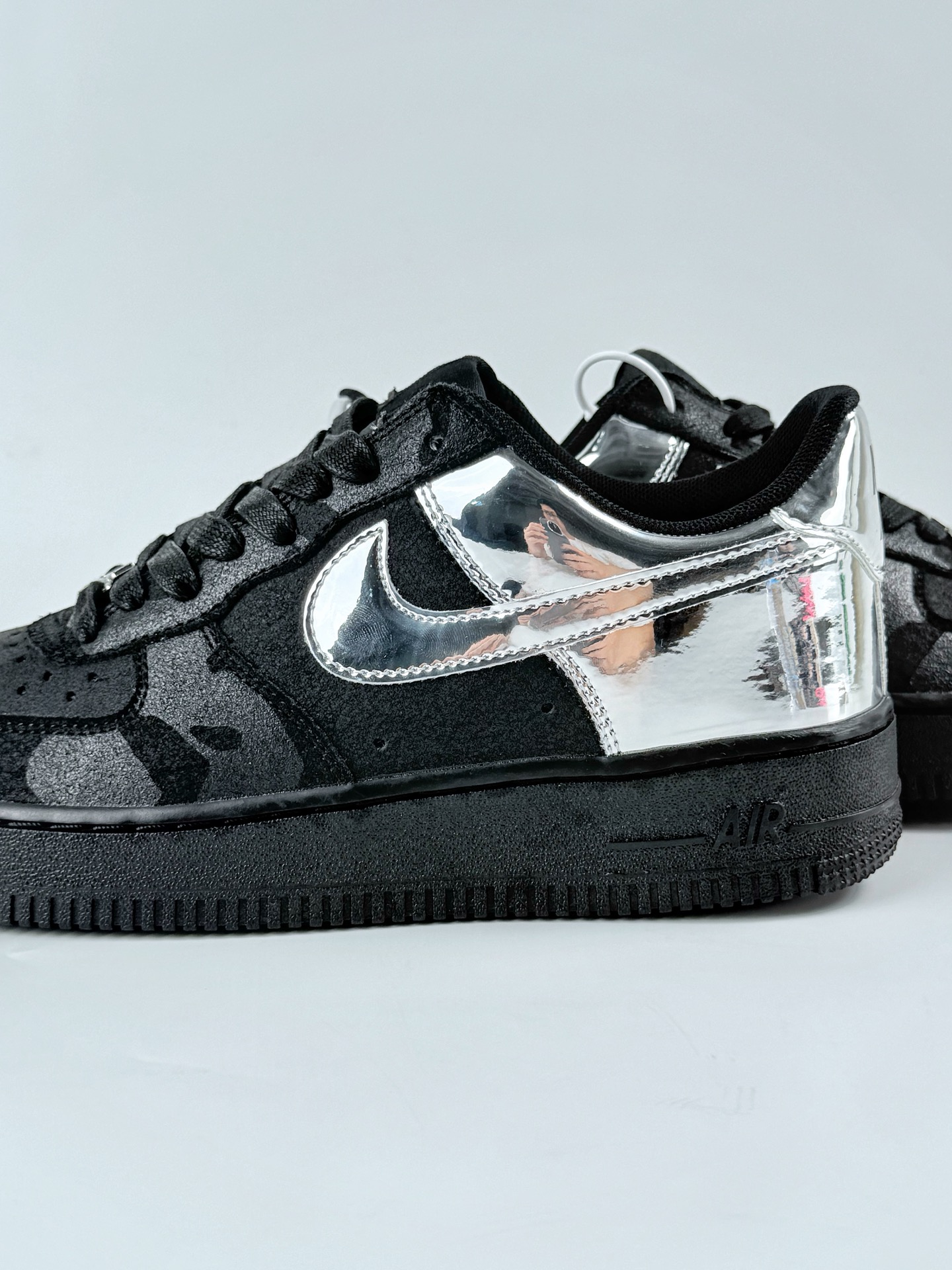 200 Nike Air Force 1 Low 07 黑银 HF2885-001