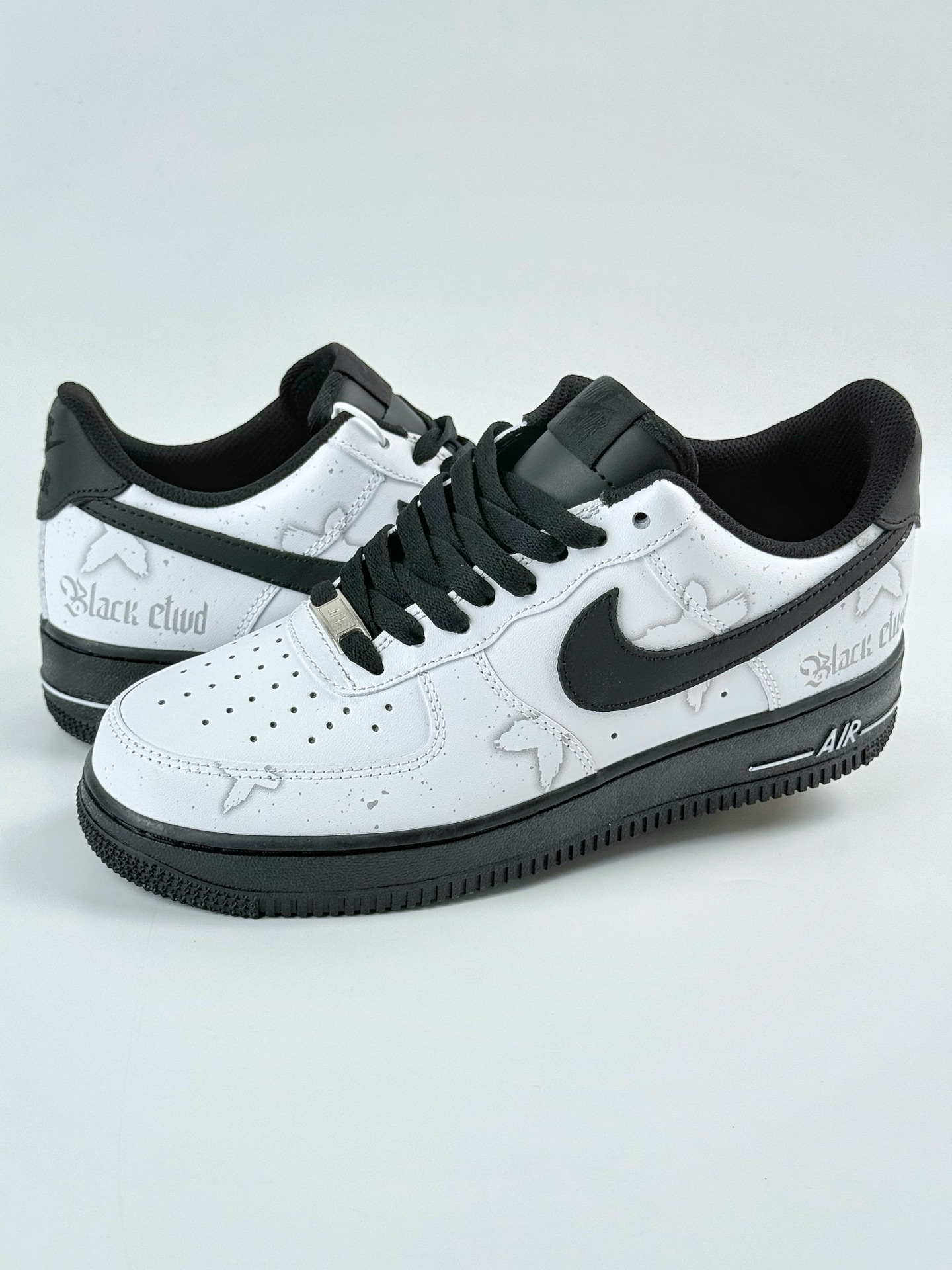 260 Nike Air Force 1 Low 07 谜雾守则 黑白灰 ZH0316-081