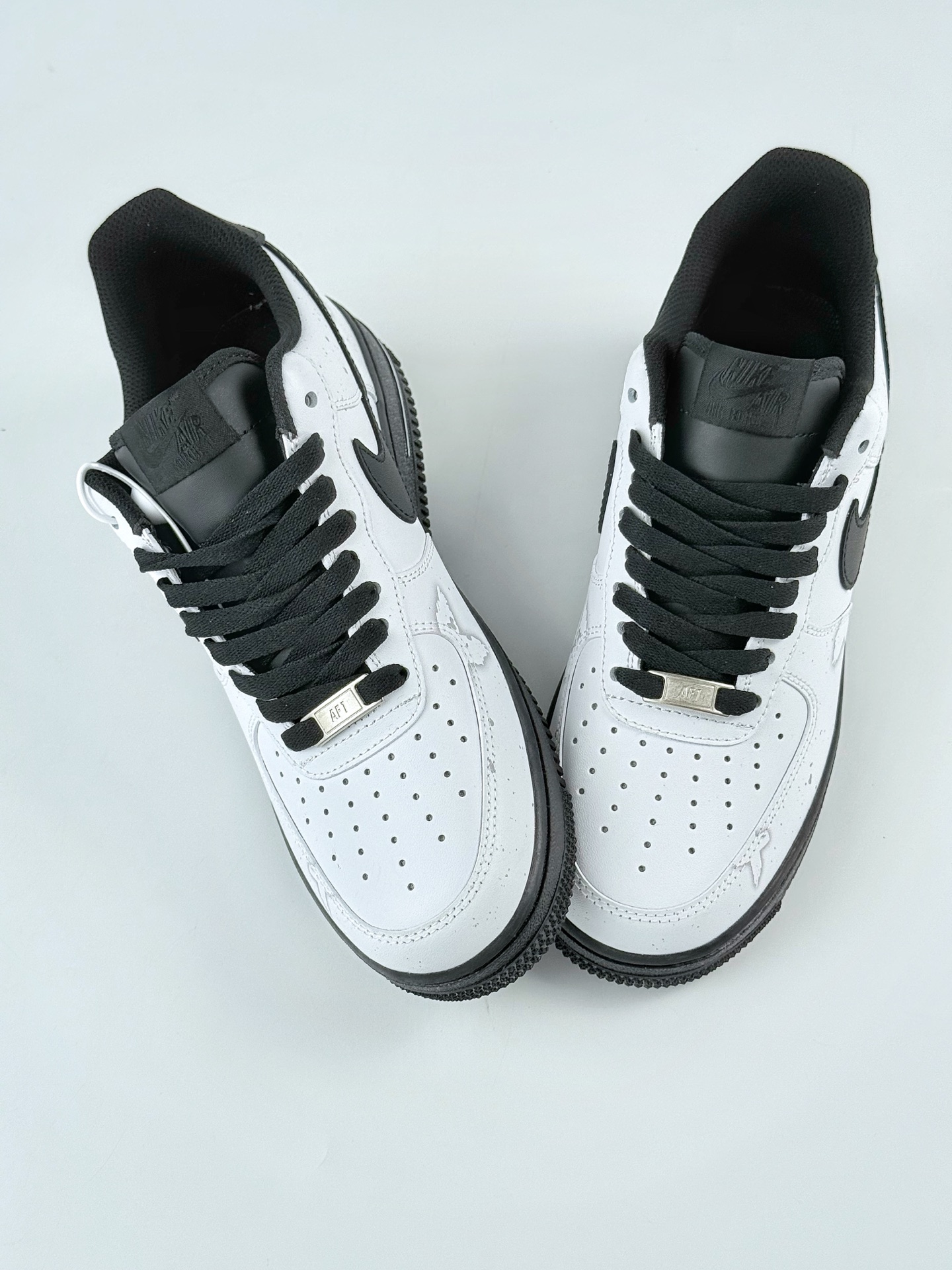 260 Nike Air Force 1 Low 07 谜雾守则 黑白灰 ZH0316-081