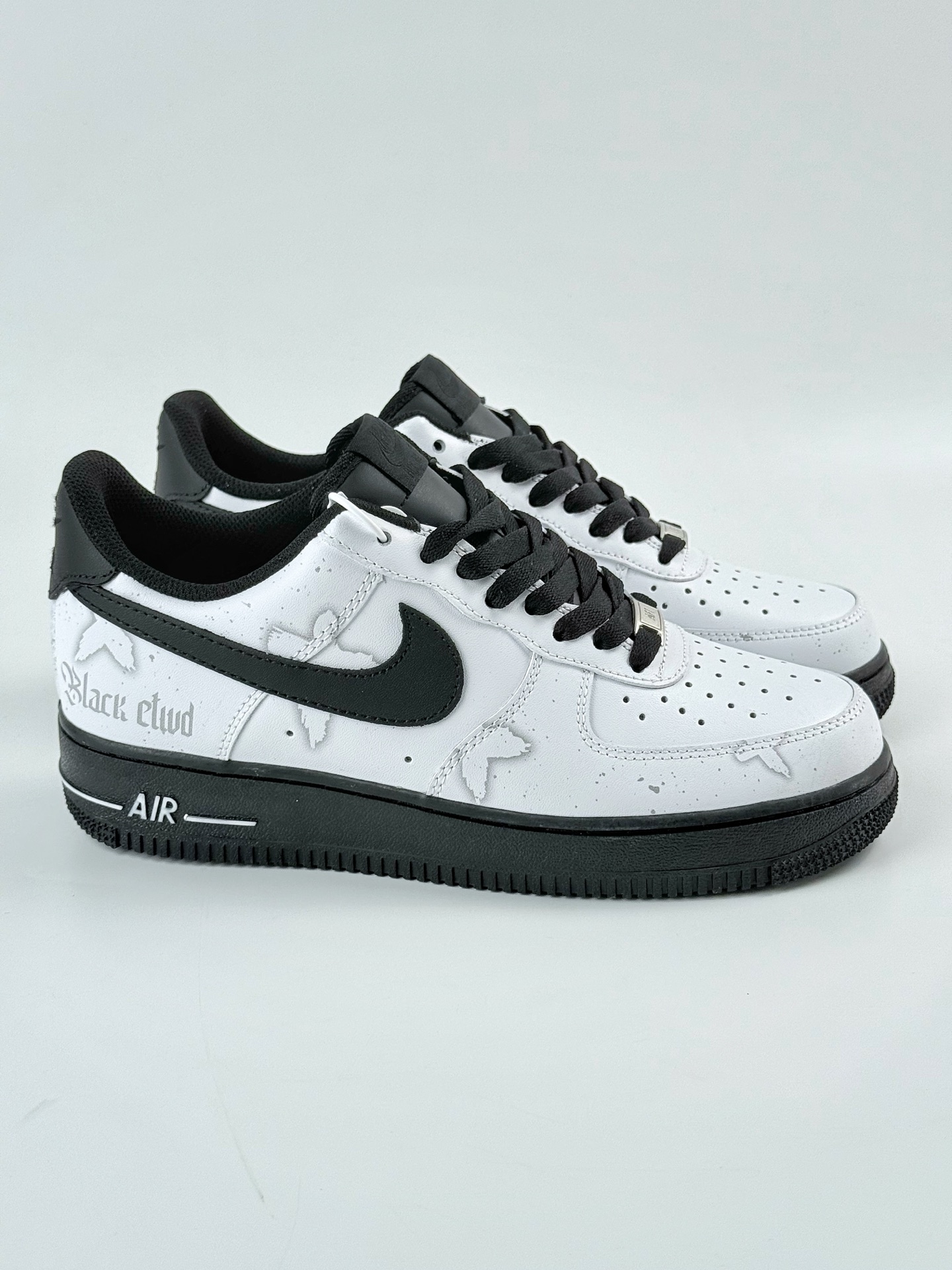 260 Nike Air Force 1 Low 07 谜雾守则 黑白灰 ZH0316-081