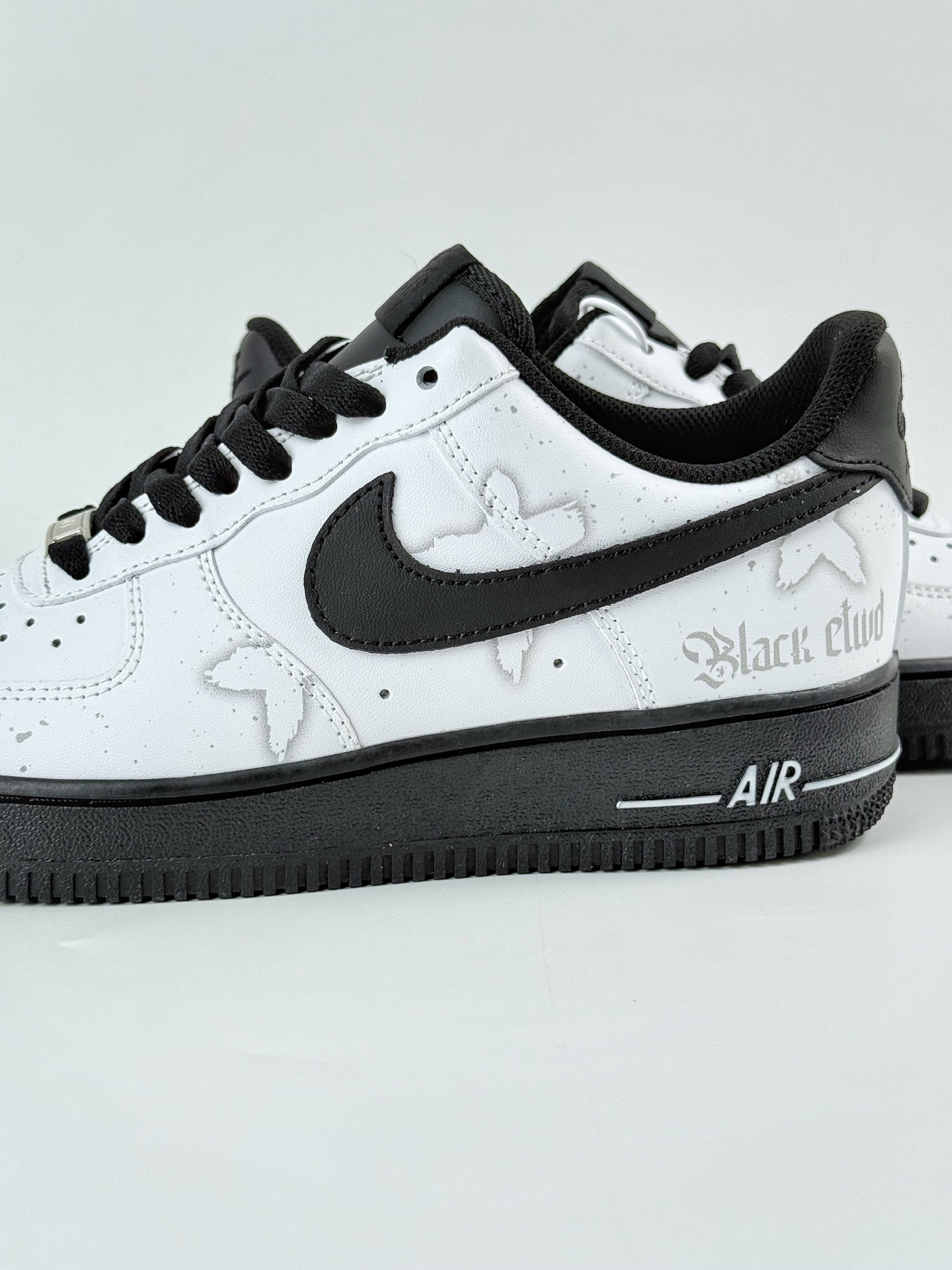 260 Nike Air Force 1 Low 07 谜雾守则 黑白灰 ZH0316-081
