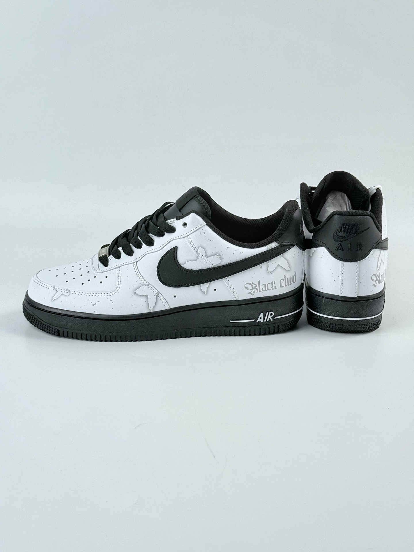 260 Nike Air Force 1 Low 07 谜雾守则 黑白灰 ZH0316-081