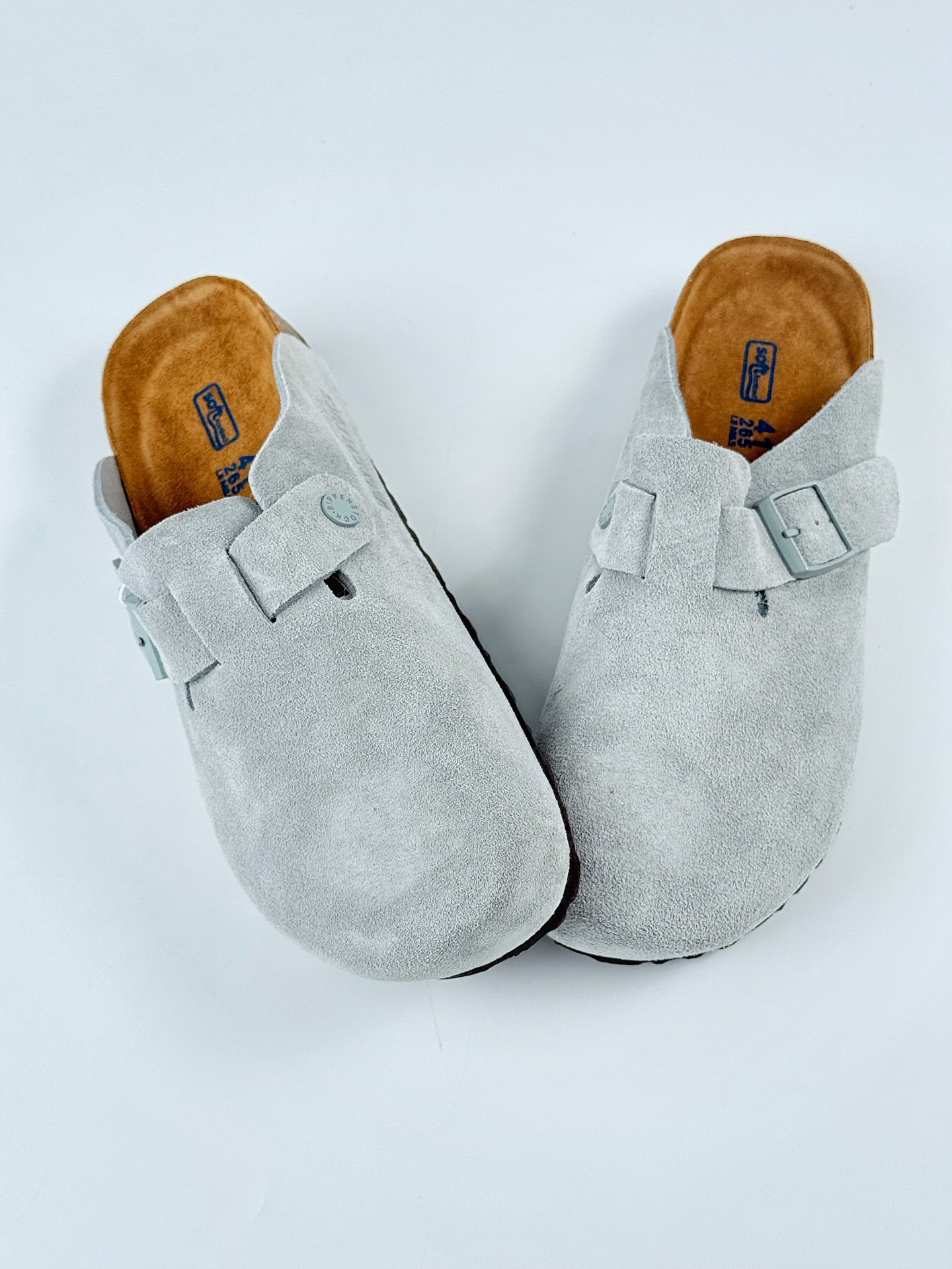 170 Birkenstock London 勃肯 博肯 半托后跟系列 凉鞋后跟设计适应多种场景化穿搭出行 皮革绒面时尚休闲平底鞋