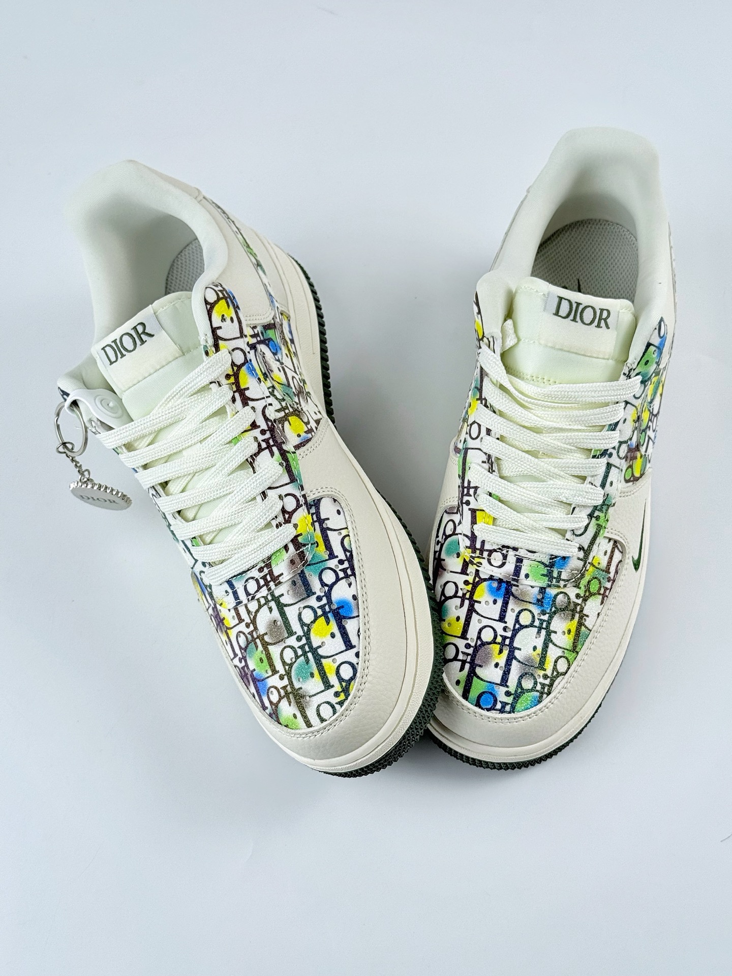 260 Nike Air Force 1 Low 07 x DIOR 白绿小勾 DF0188-065