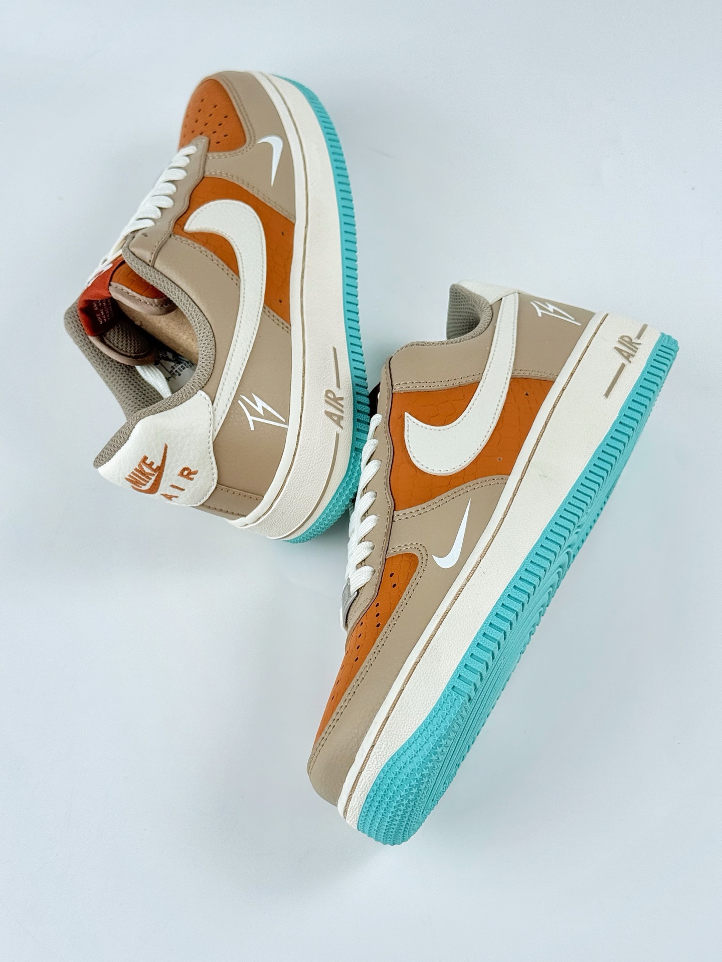 260 Nike Air Force 1 Low 07 棕橙白 LW9279-006