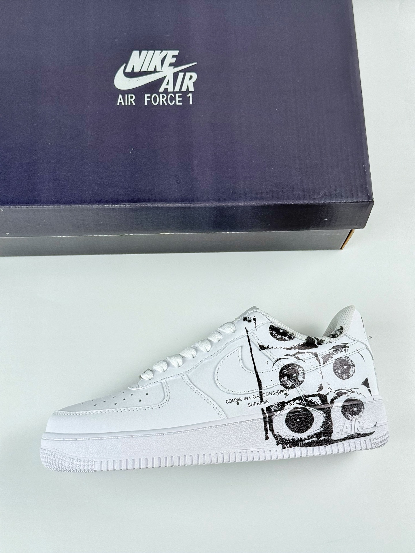 200 Nike Air Force 1 Low 07 纯白涂鸦 923044-100