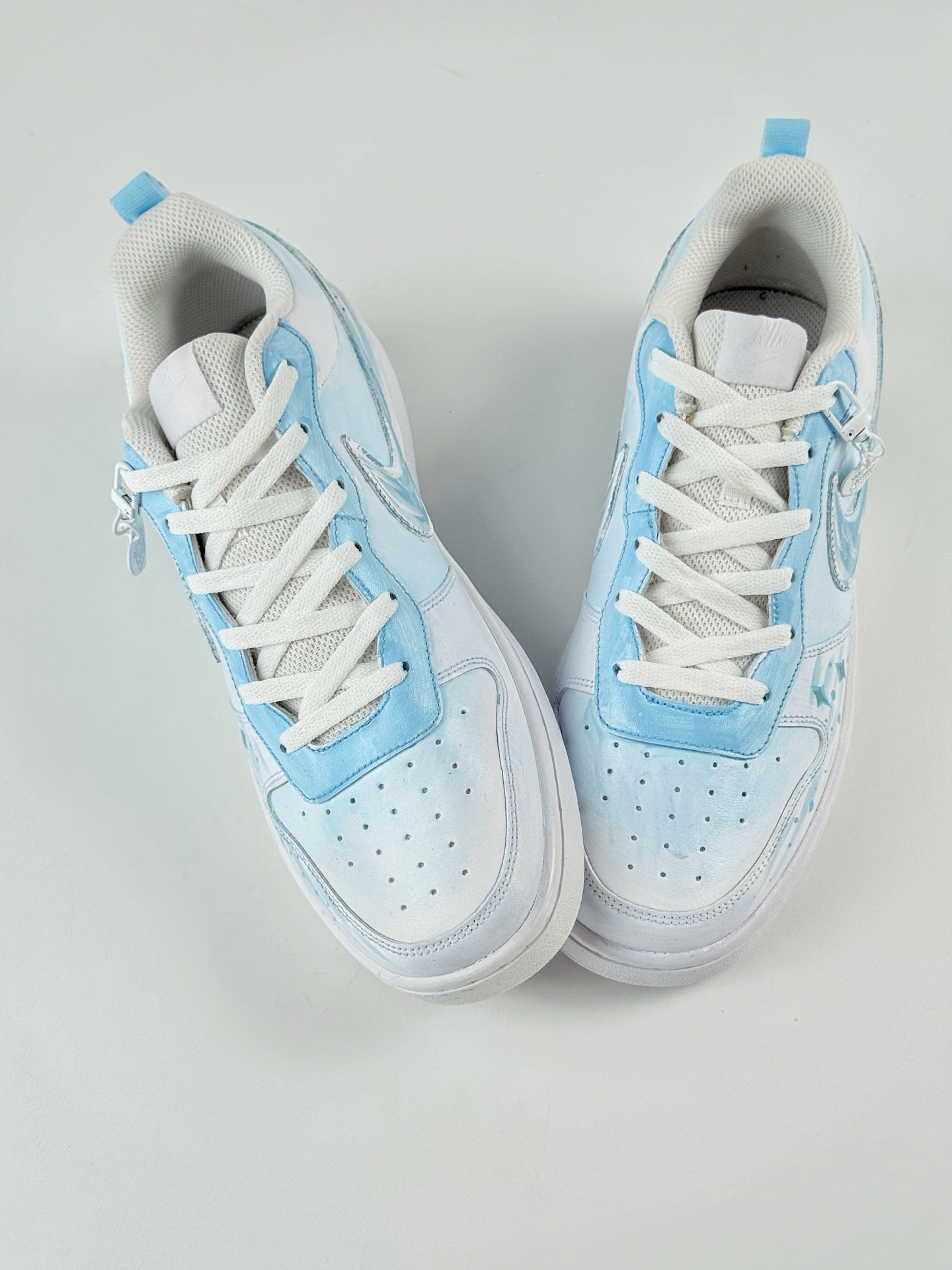 260 NIKE Court Borough Low 2 FP 白蓝 休闲运动板鞋 BQ5448-212