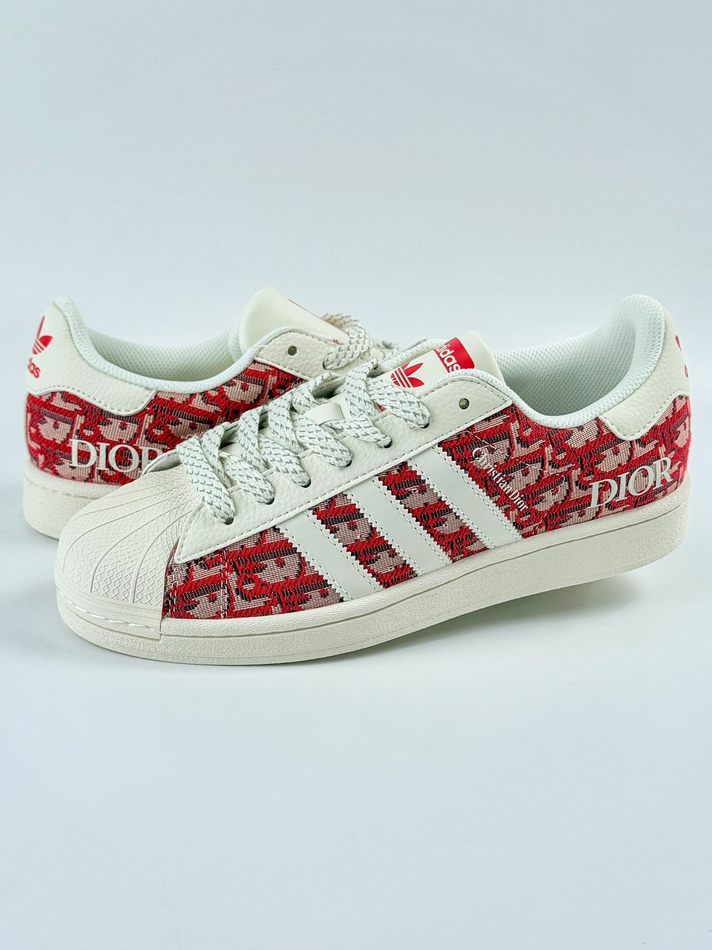 220 AD Originals Superstar x DIOR 白红满天星 JY8915