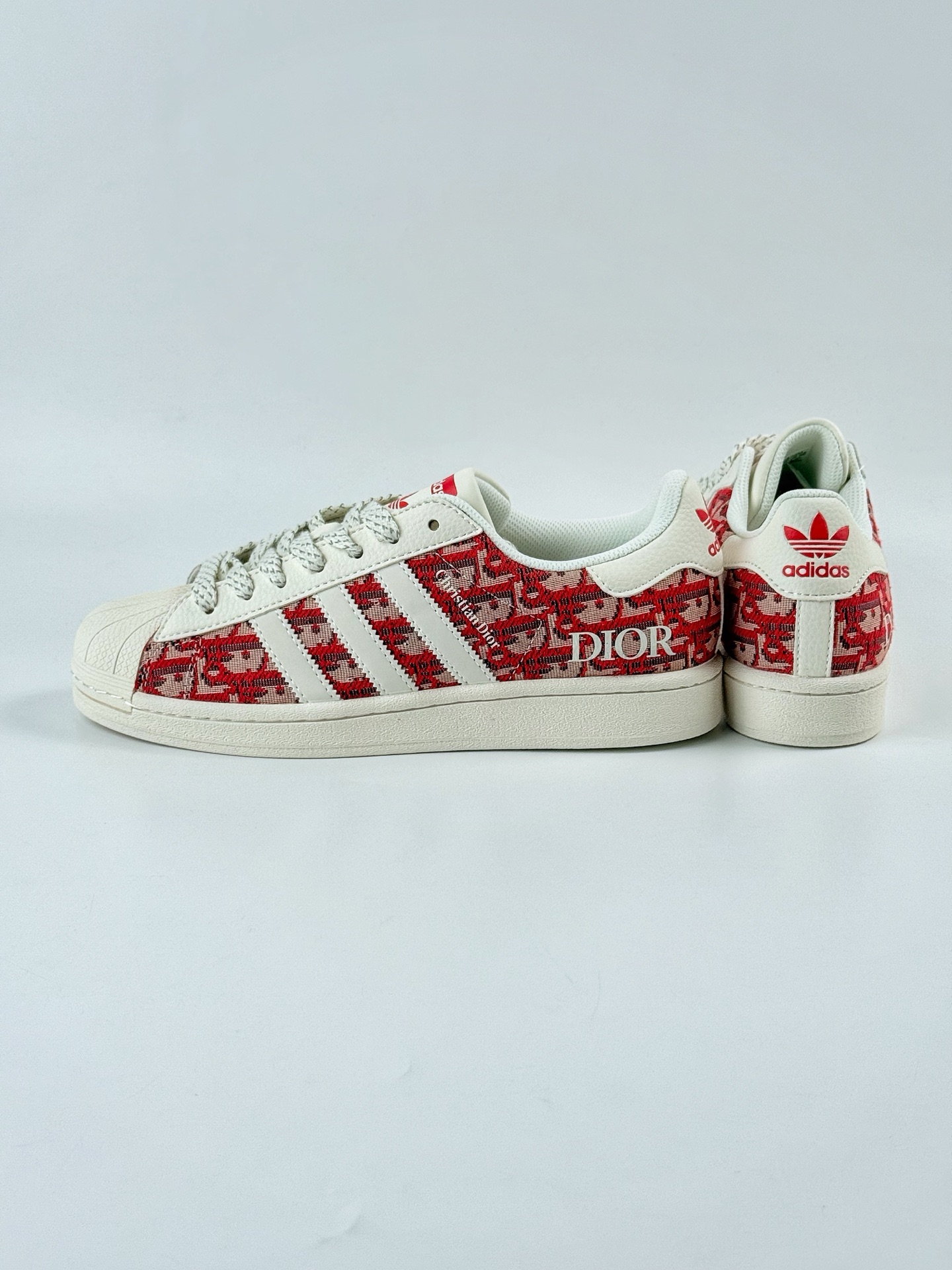 220 AD Originals Superstar x DIOR 白红满天星 JY8915