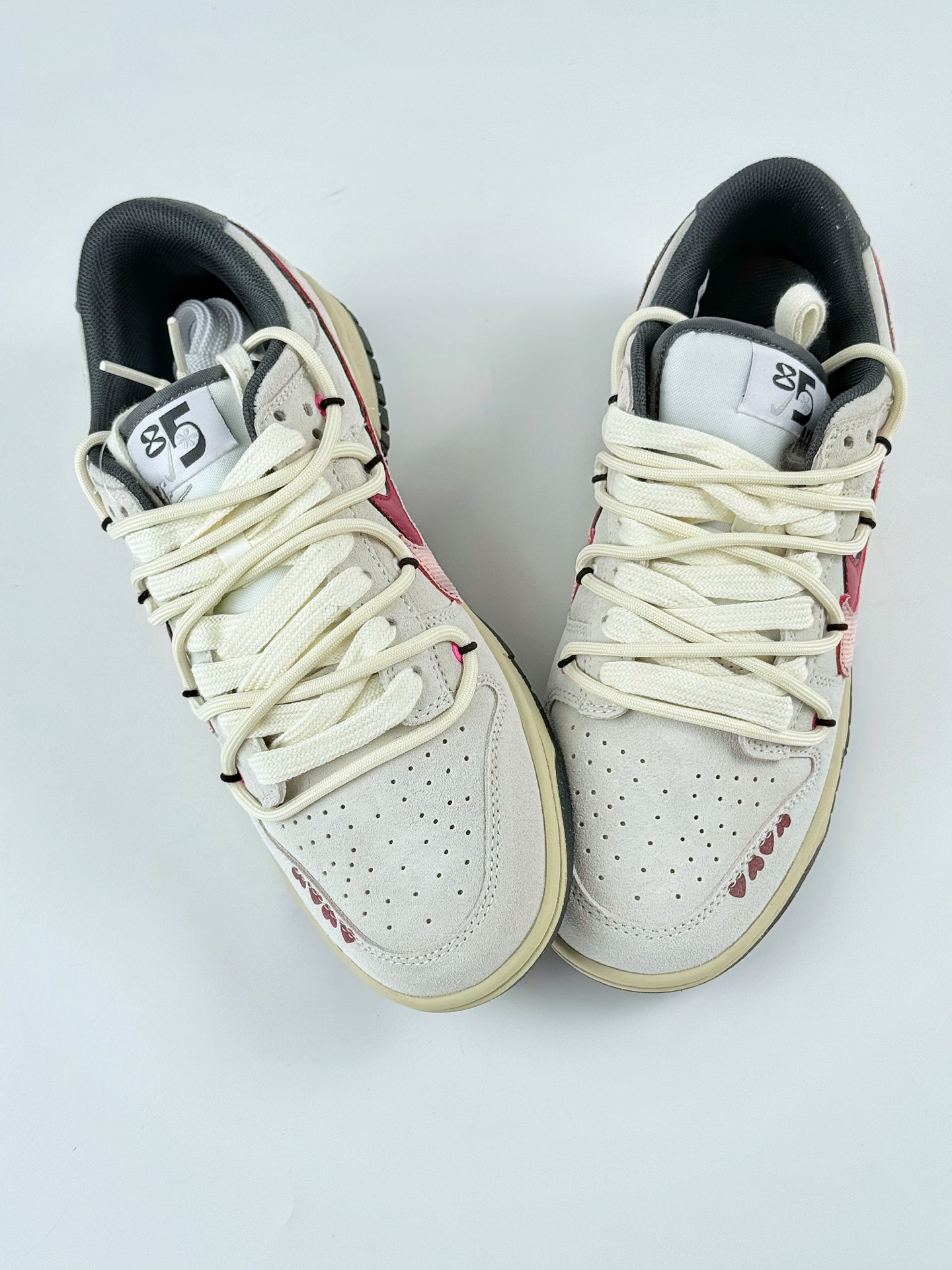 280 Nike SB Dunk Low ”Double Swoosh” 熊猫恶作剧 胶片情书 恋语 米棕红 HV1800-101