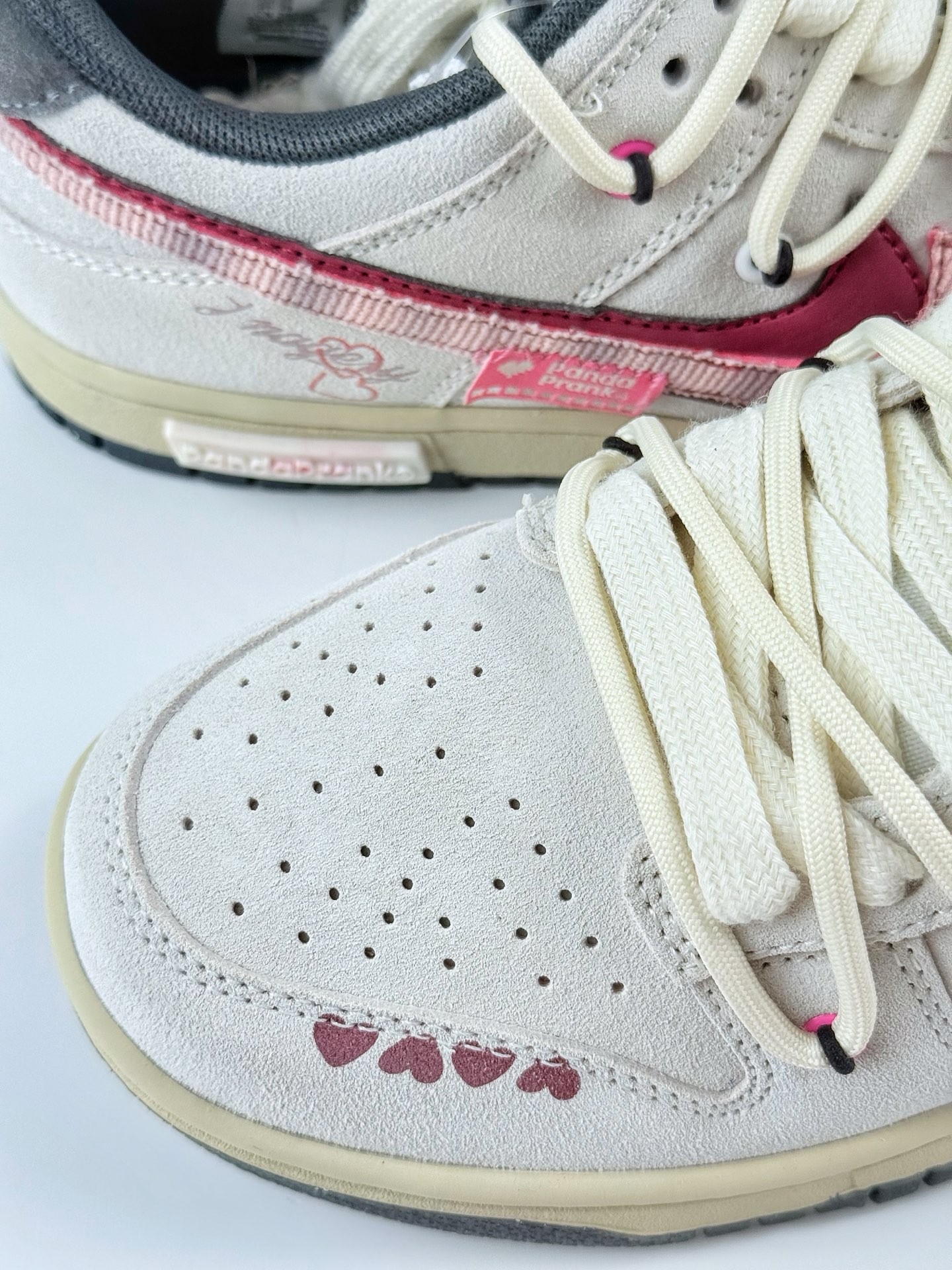 280 Nike SB Dunk Low ”Double Swoosh” 熊猫恶作剧 胶片情书 恋语 米棕红 HV1800-101