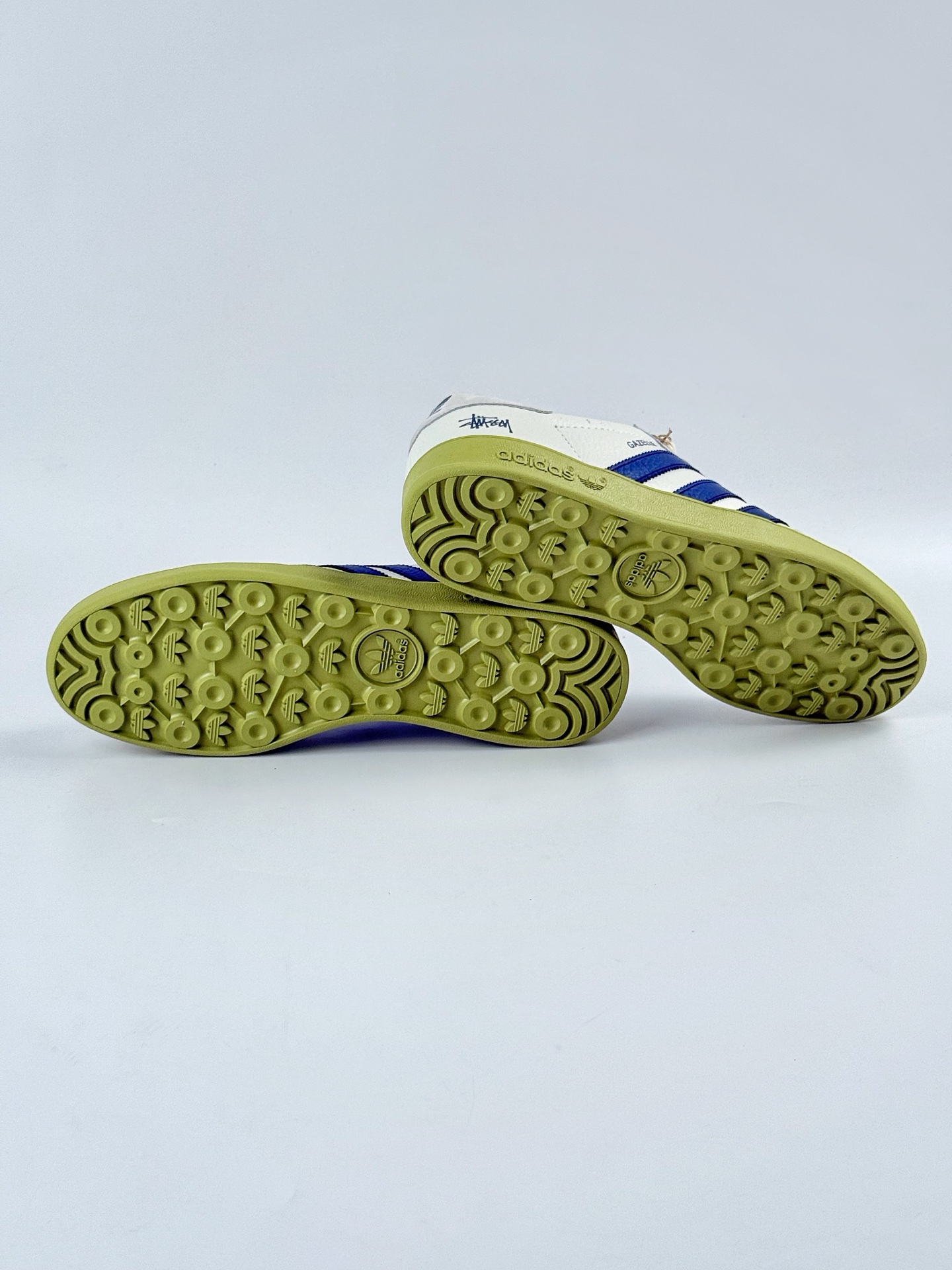 adidas Originals Gazelle INdoor x Stussy 三叶草休闲防滑耐磨低帮板鞋 DD6602