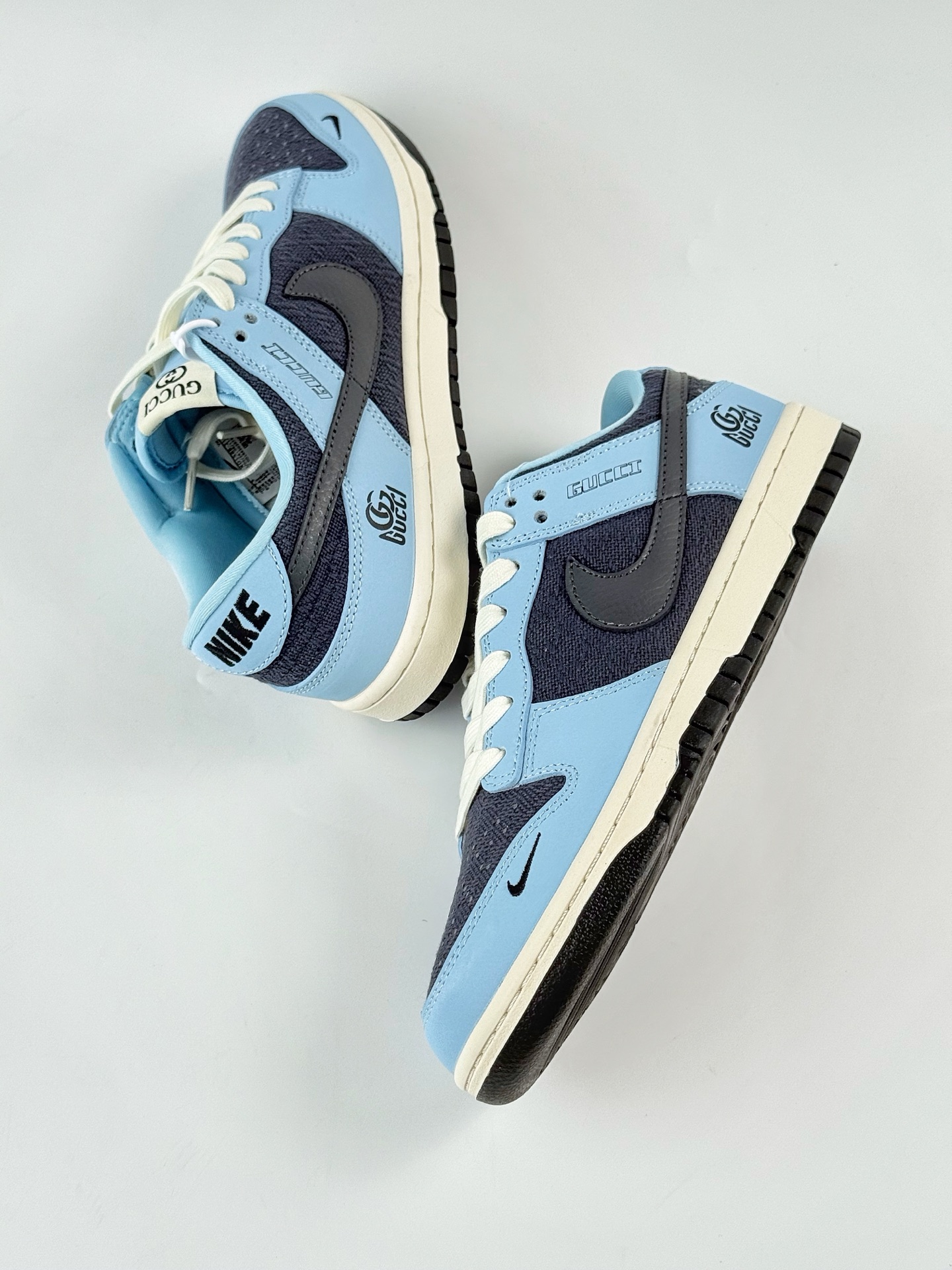 Nike SB Dunk Low x GUCCI 蓝黑小勾 XD1588-214