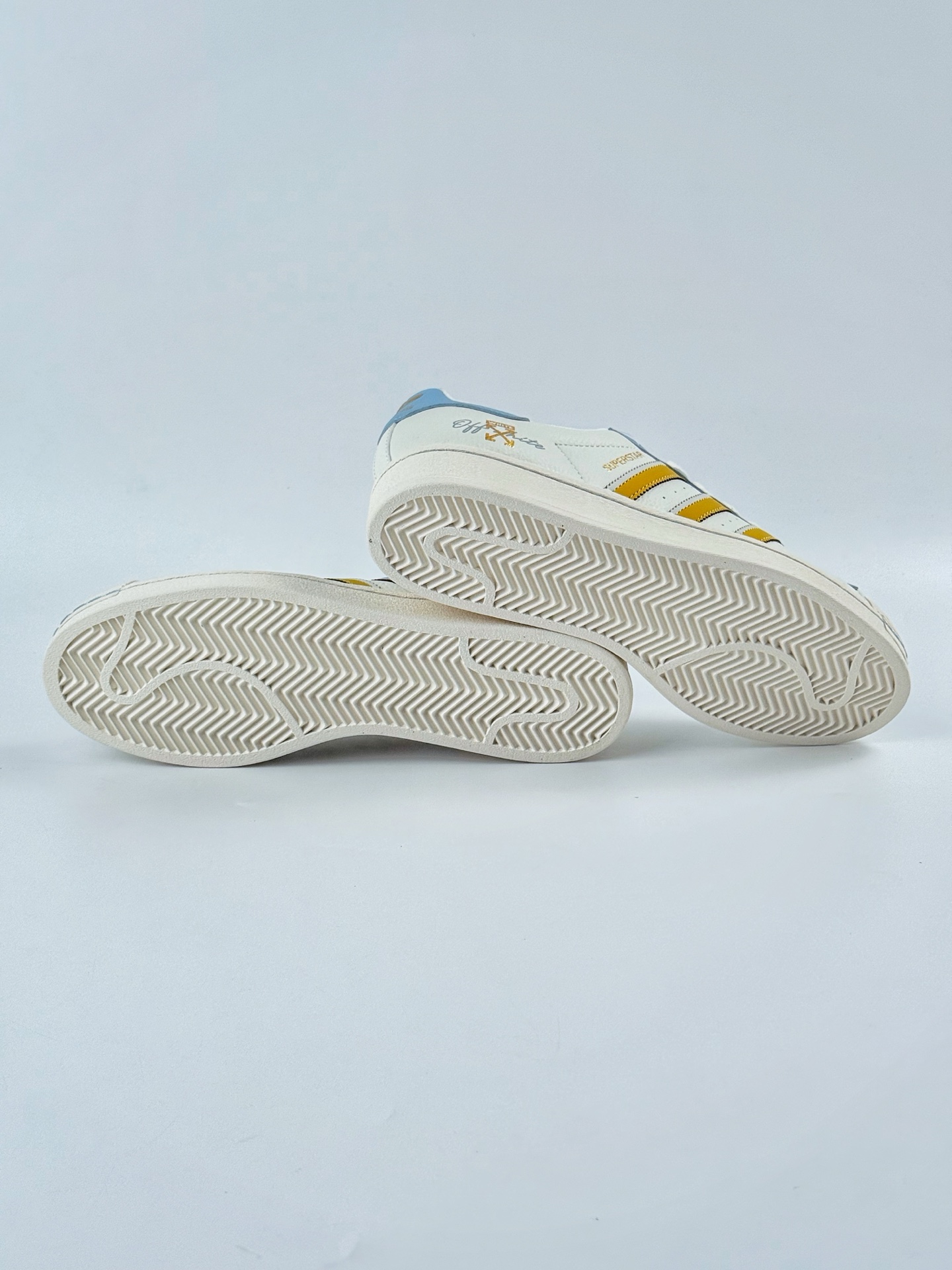 AD Originals Superstar x OFF-WHITE 白蓝黄满天星 SD6812
