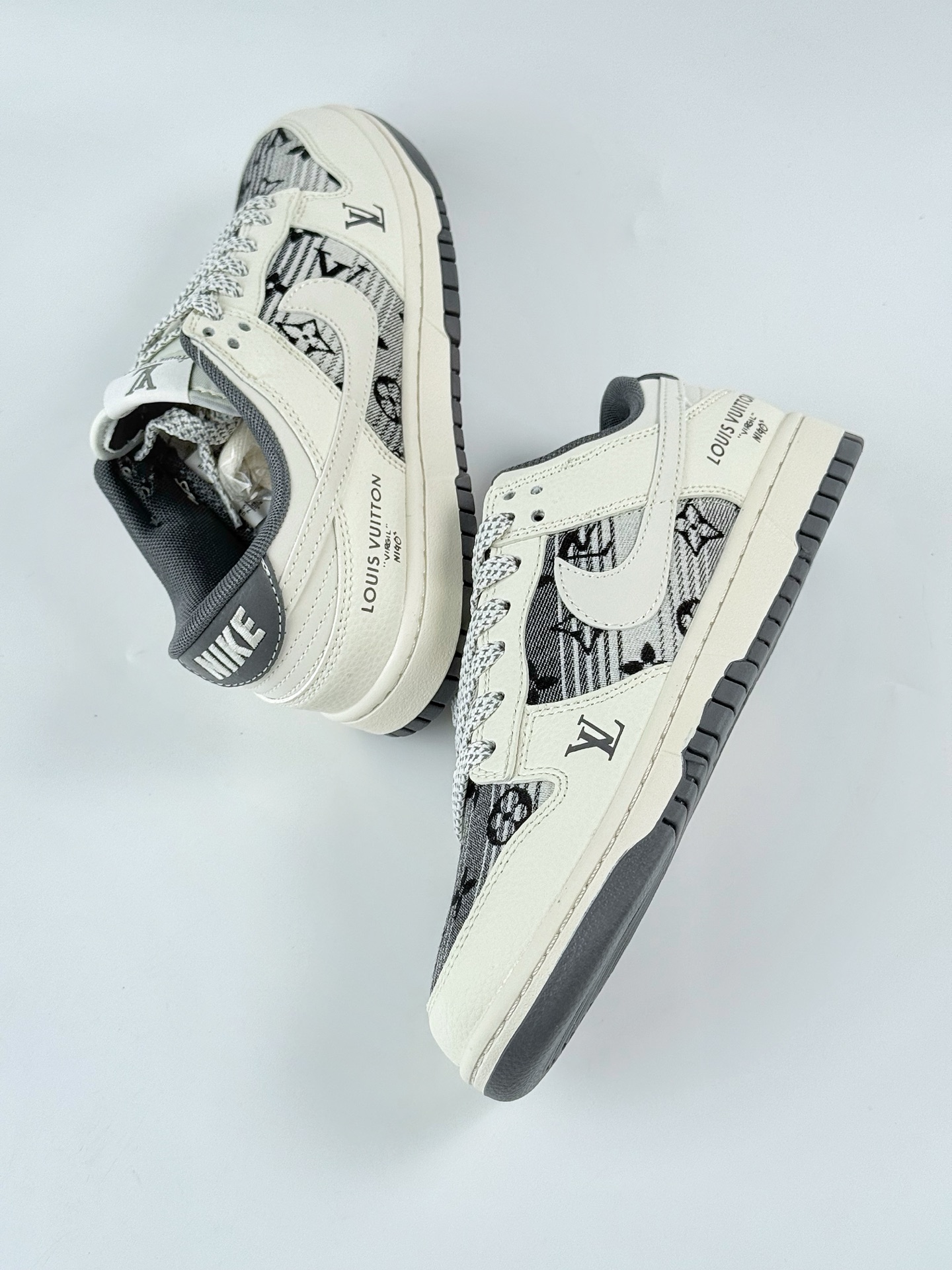 Nike SB Dunk Low x Louis Vuitton 白黑满天星 FC1688-230