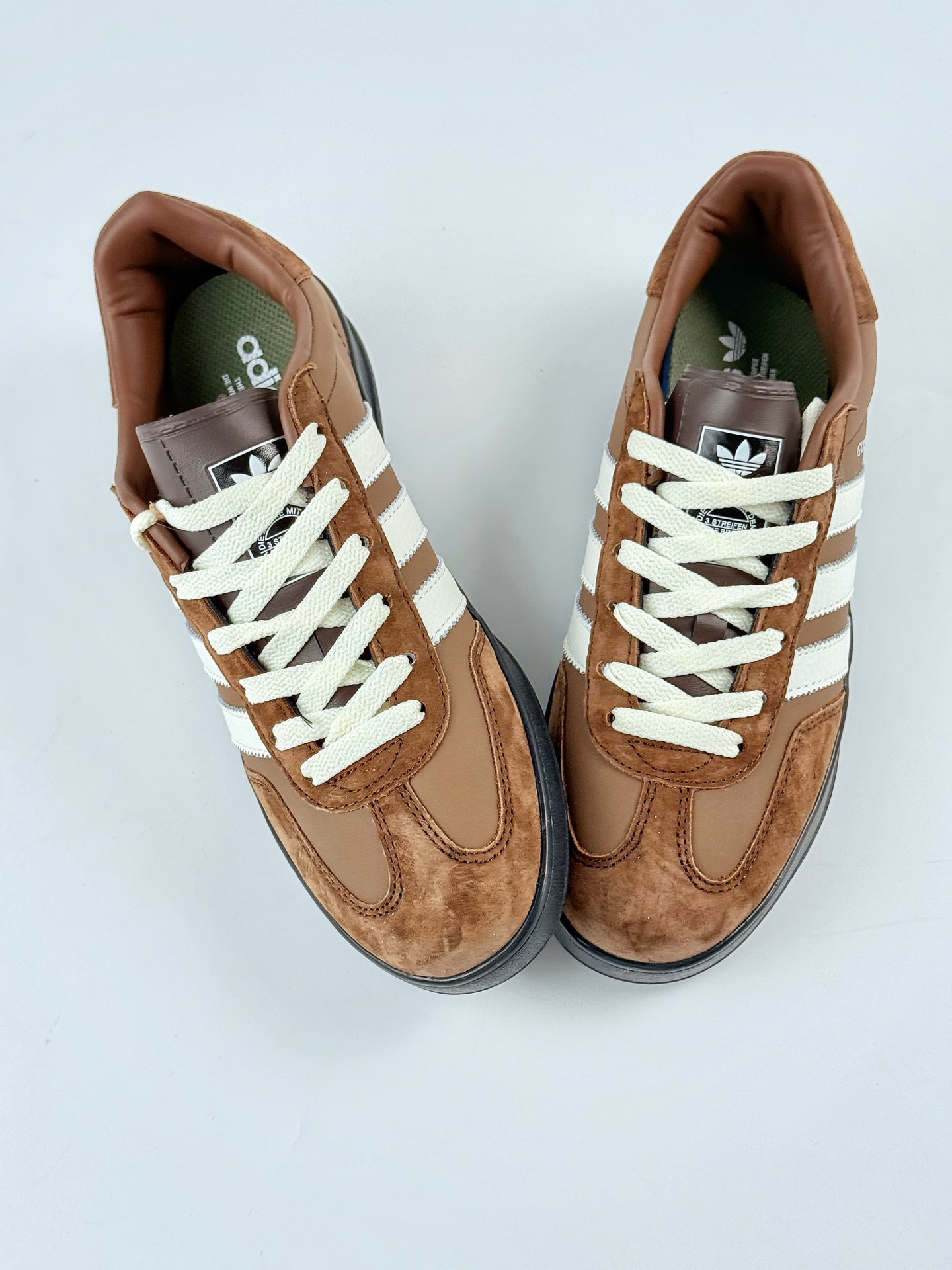 220 adidas Originals Gazelle INdoor x GUCCI 三叶草休闲防滑耐磨低帮板鞋 DD6604